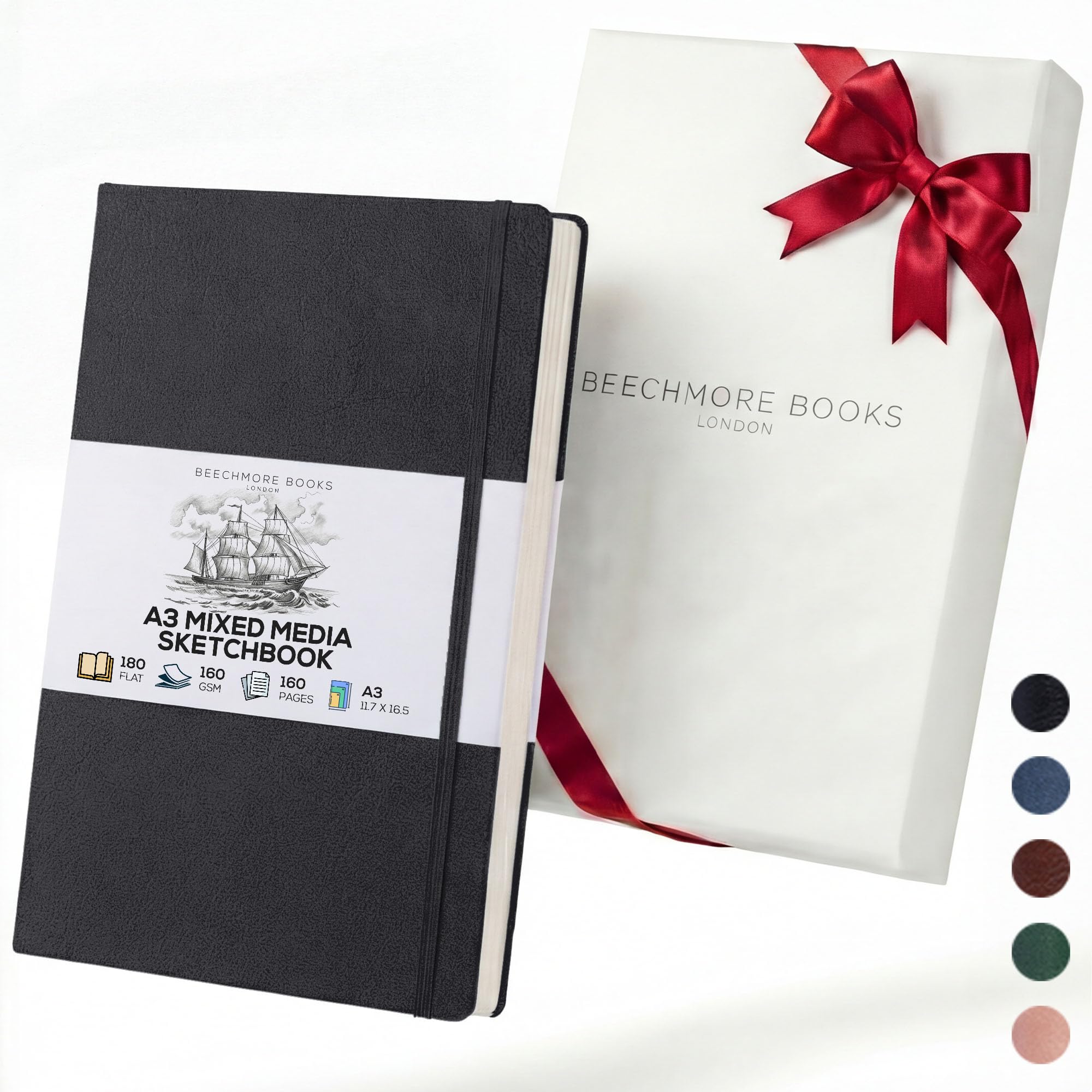 Amazon.com: Beechmore Books A3 Mixed Media Sketchbook - 11.7x16.5