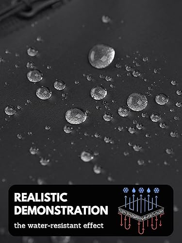 Miniatura 6 de TACVASEN Chaqueta táctica para hombre con capucha, resistente al agua, para operaciones especiales, militar, softshell