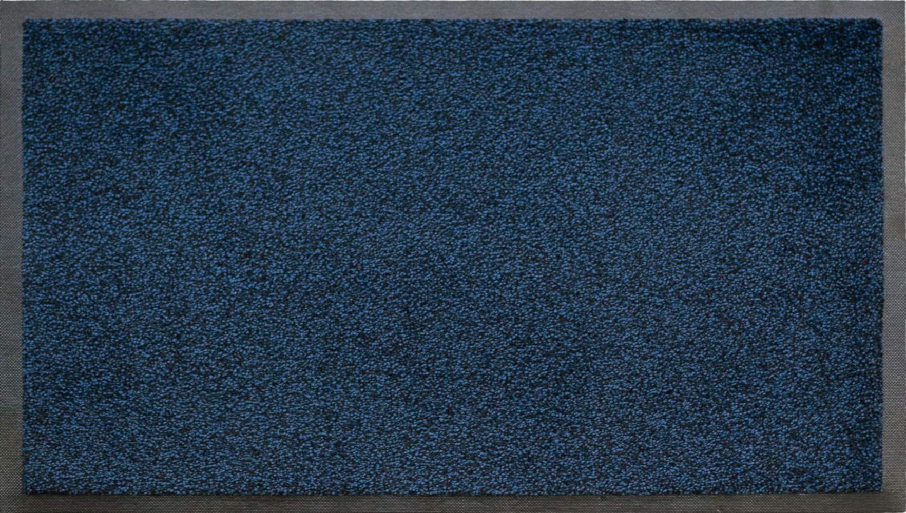 Portifera Access Duo - Felpudo (85 x 150 cm, color negro y azul)
