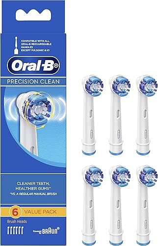 Braun Oral-B Precision Clean 6cabezales de recambio para cepillo para polvo de dientes recargable
