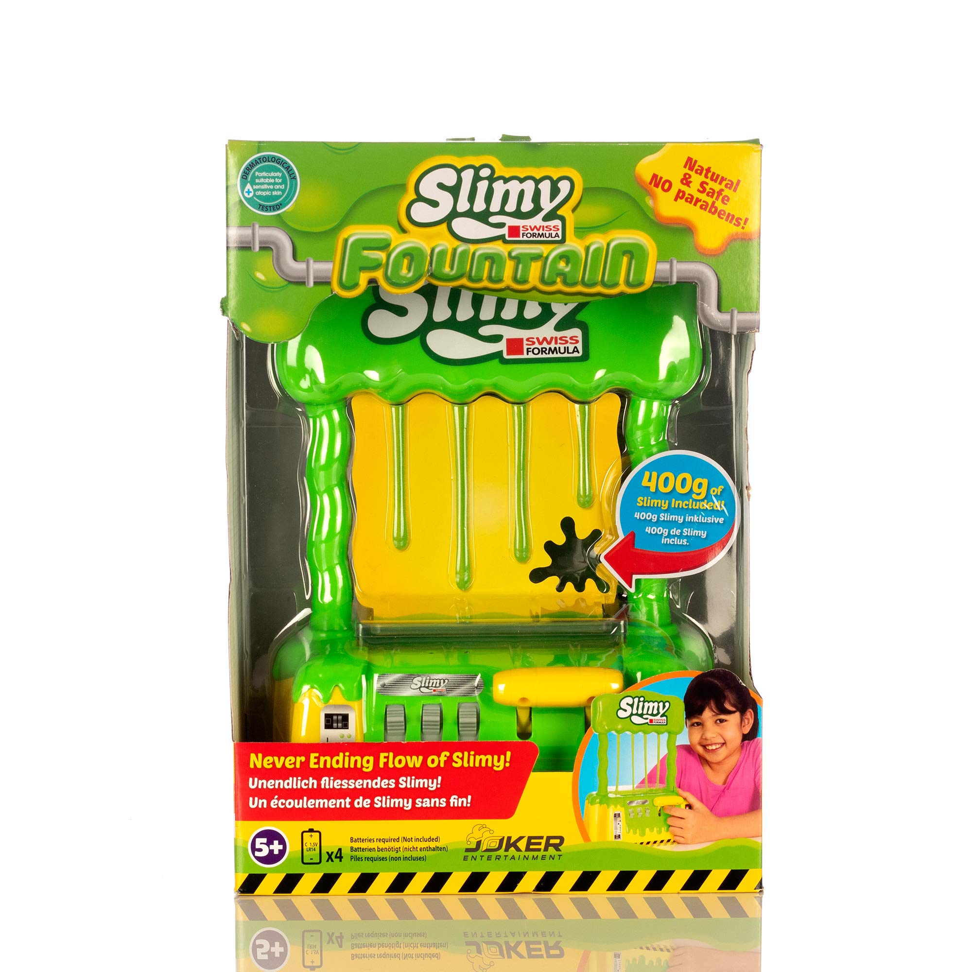 Slimy - Fountain Never Ending Flow of Lights Up Makes Gooey Sound Effect