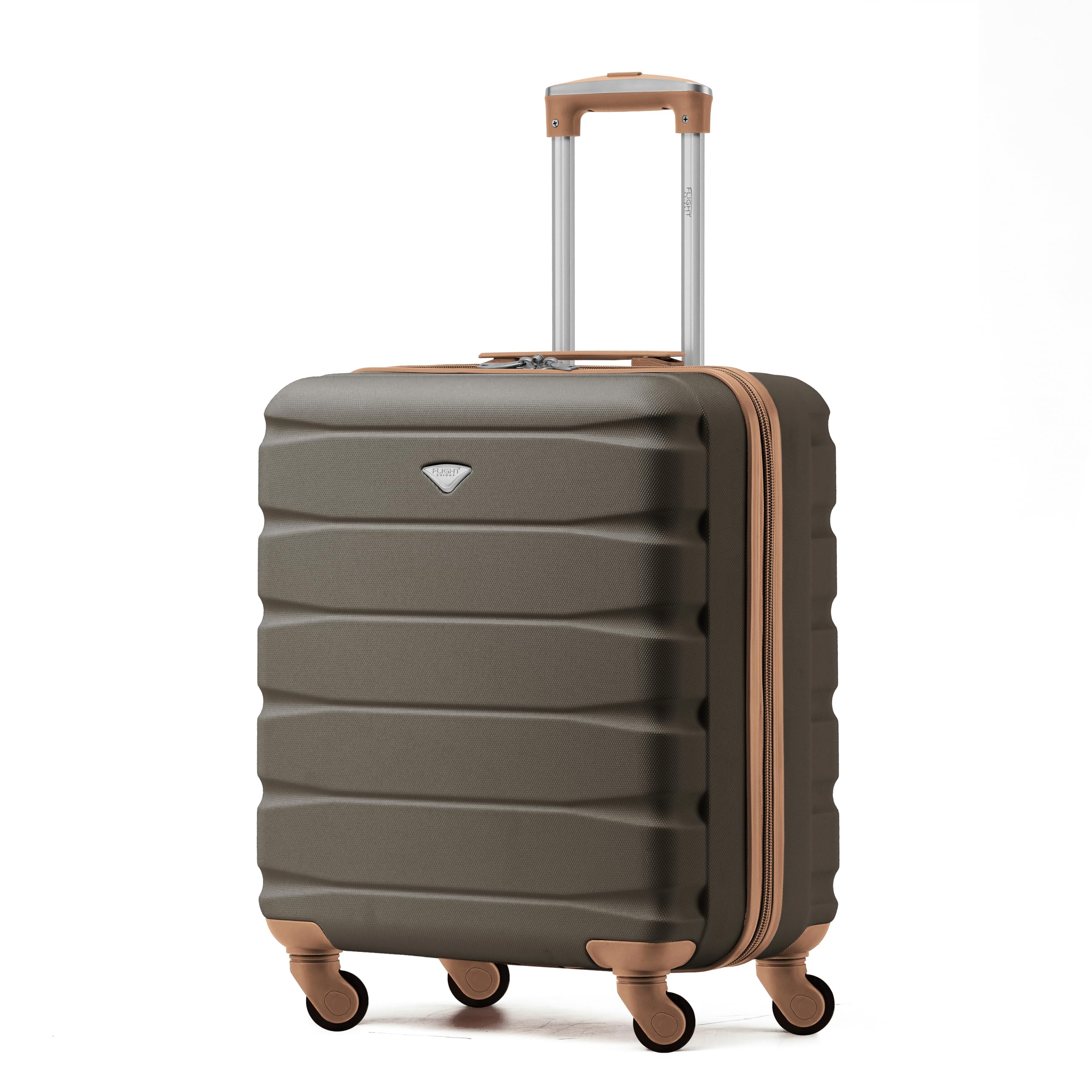 Flight Knight Lightweight 4 Wheel ABS Hard Case Medium Suitcase Approved for Over 100 Airlines Including easyJet, British Airways, Ryanair, Jet2, Emirates & Many More - Check-in Medium Size 25" — view 197