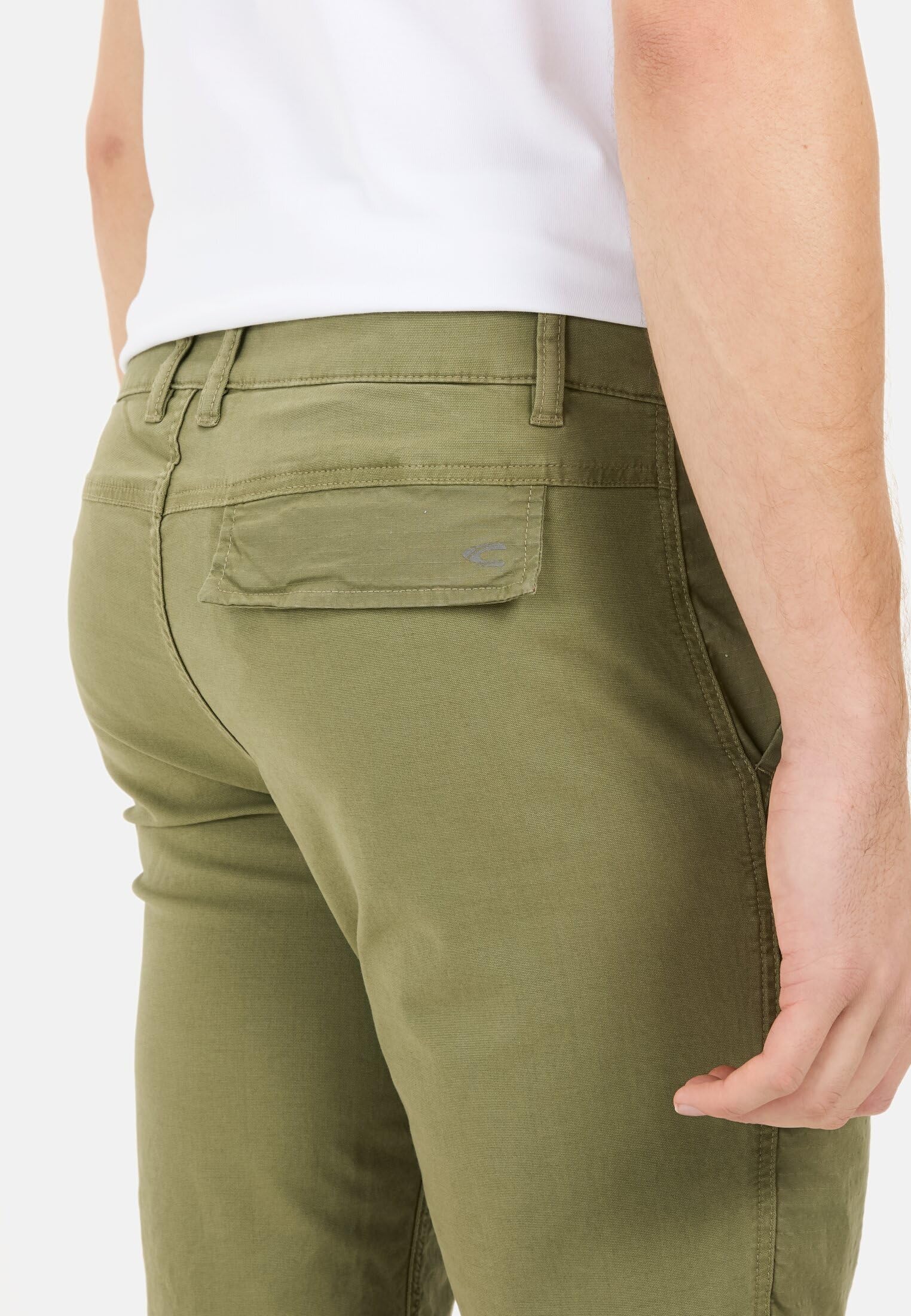 camel active Herren Cargo Shorts mit Ripstop-Kontrast