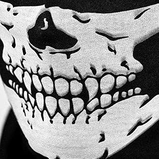 Skull Print Multi-Purpose Mask For Unisex