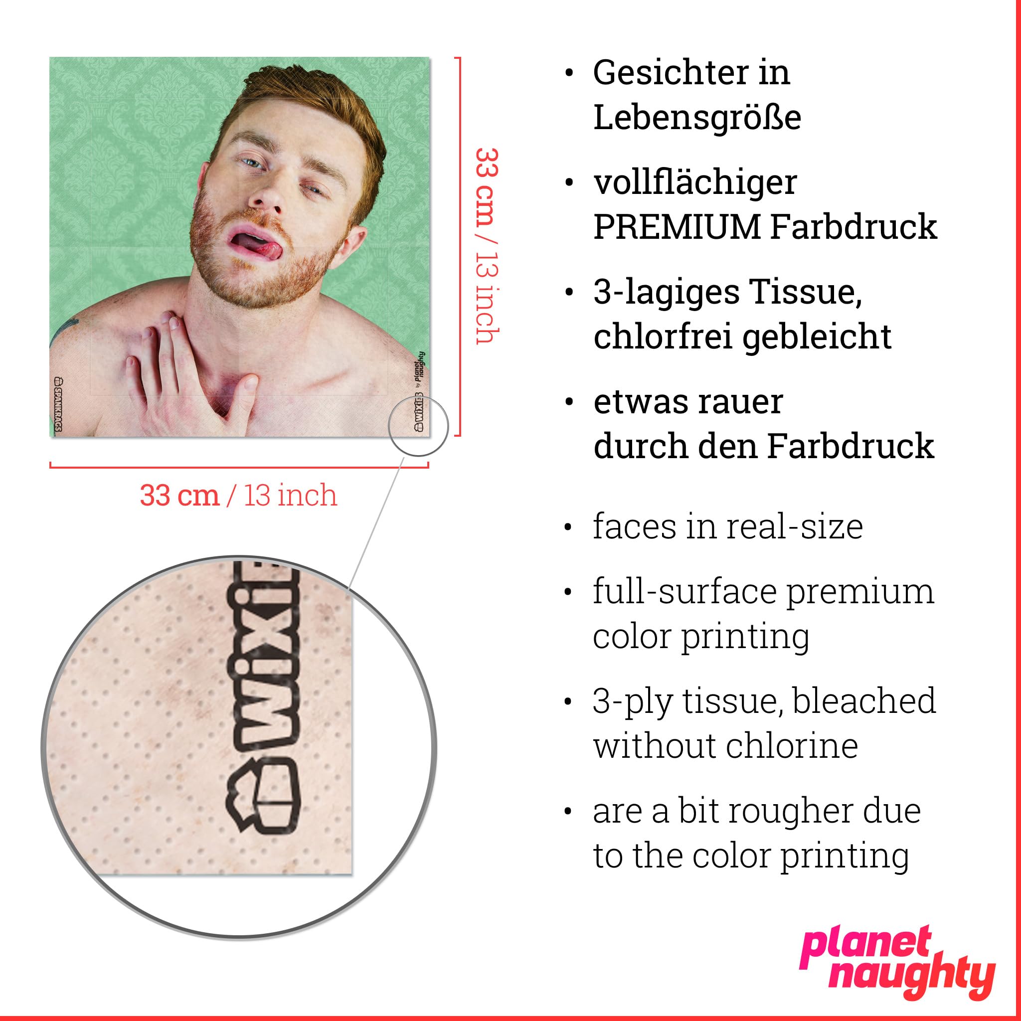 SPANKRAGS WIXIES salviette per seghe da gay, regalo uomo adulto, regali per secret santa, antistress adulti divertenti, scherzi compleanno, regali spiritosi per natale, cose stran, amica compleanno