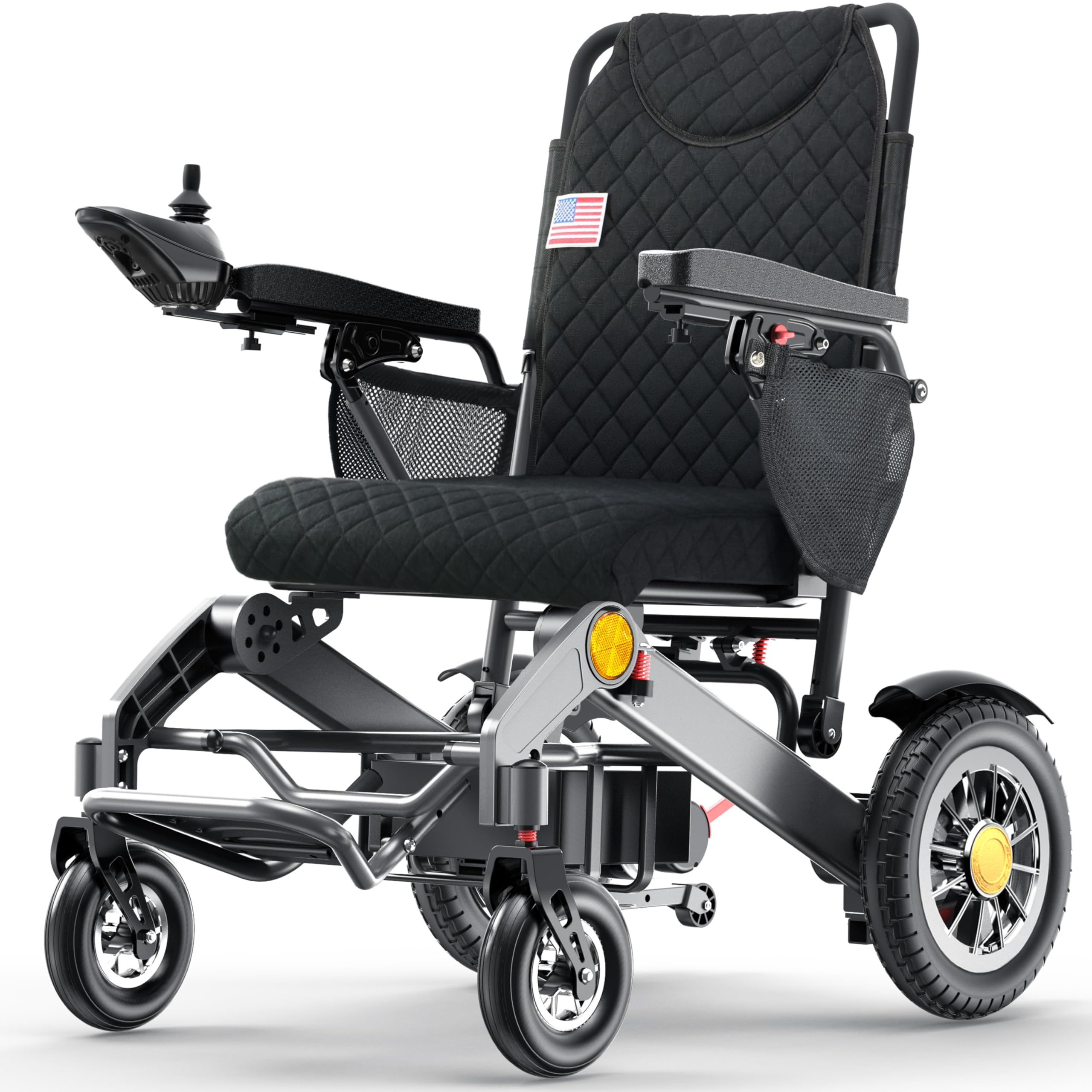20” Wide Seat Electric Wheelchairs for Adults, 400 LB Capacity