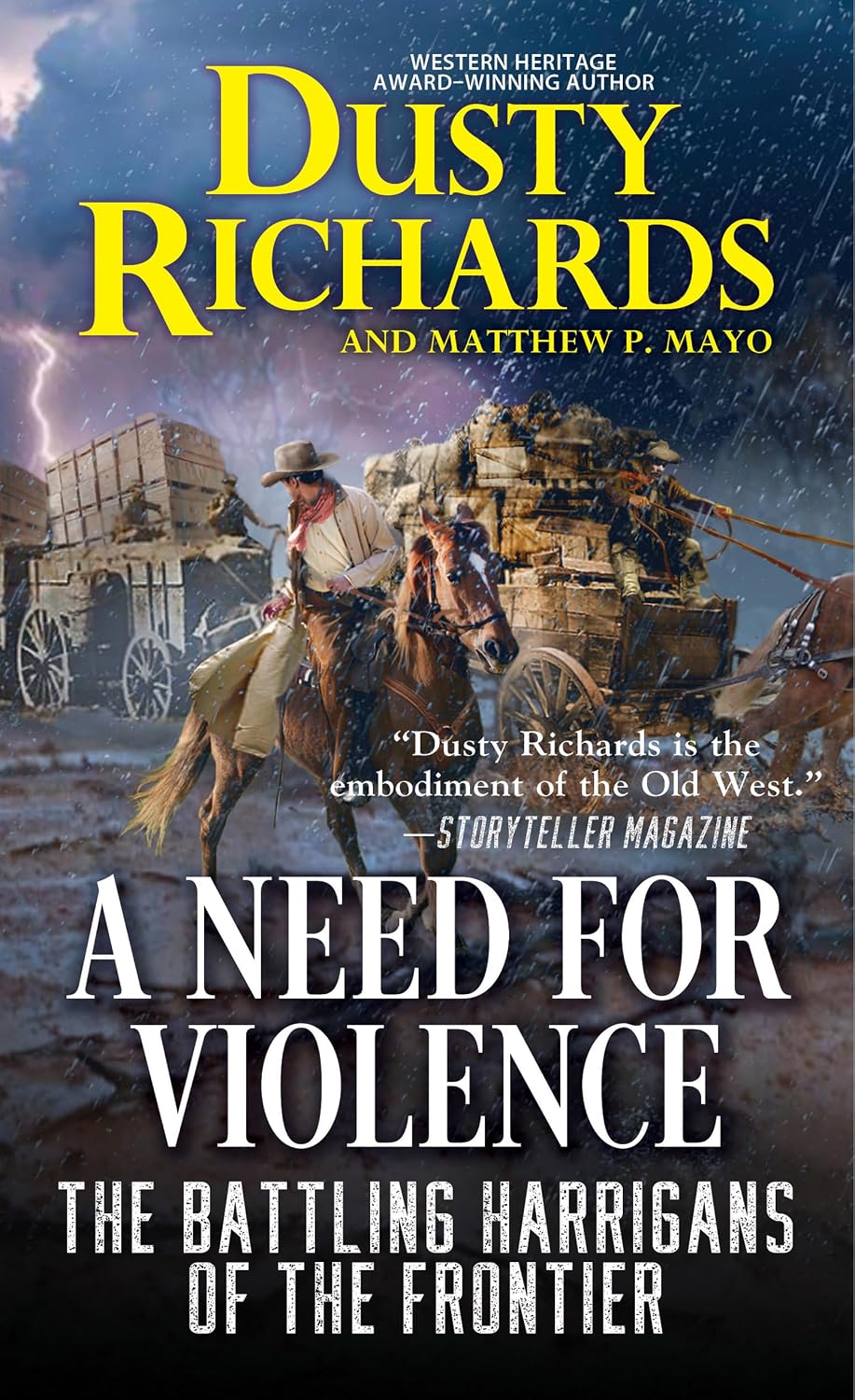 A Need for Violence (The Battling Harrigans of the Frontier Book 2)