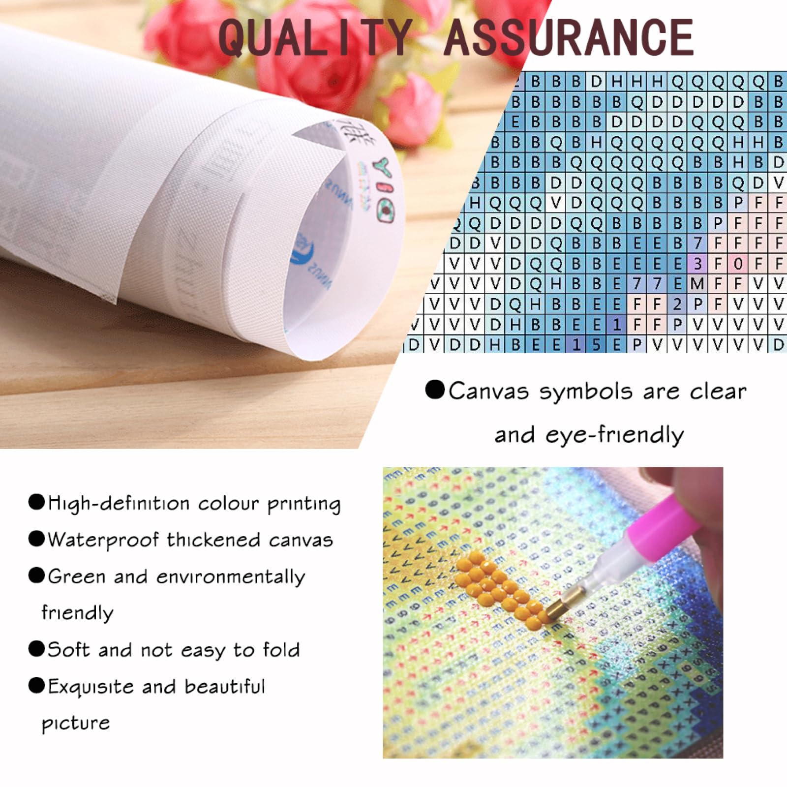 Bougimal 5D Diamond Embroidery Sunset Kit, Diamond Painting Kits Crafts Pictures for Home Wall Decoration, 40 x 50cm