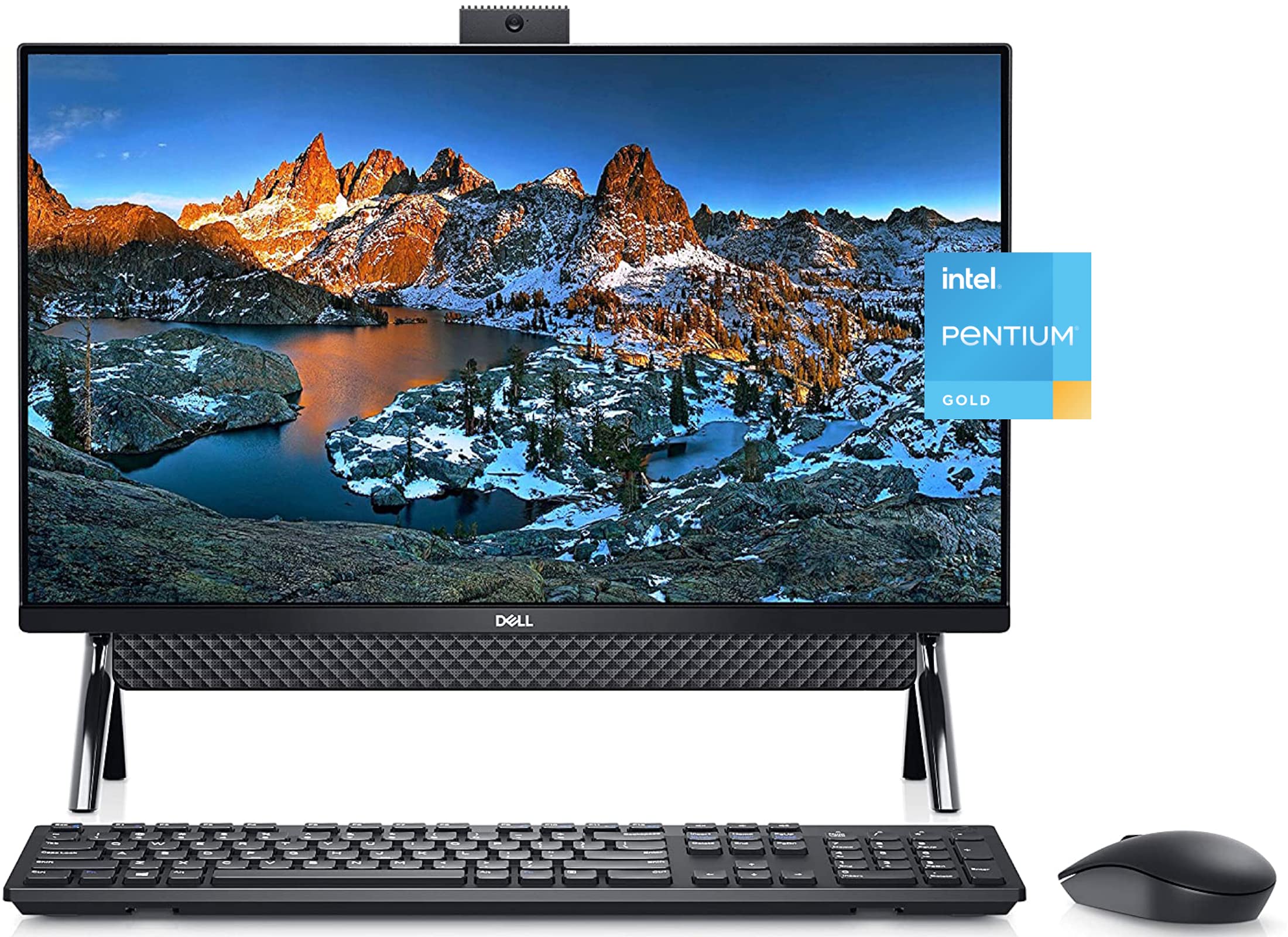 Amazon.com: Dell New Inspiron 24 5000 Black All-in-One with Bipod