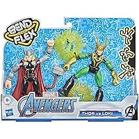Hasbro Avengers Bend and Flex, action figure Thor vs Loki