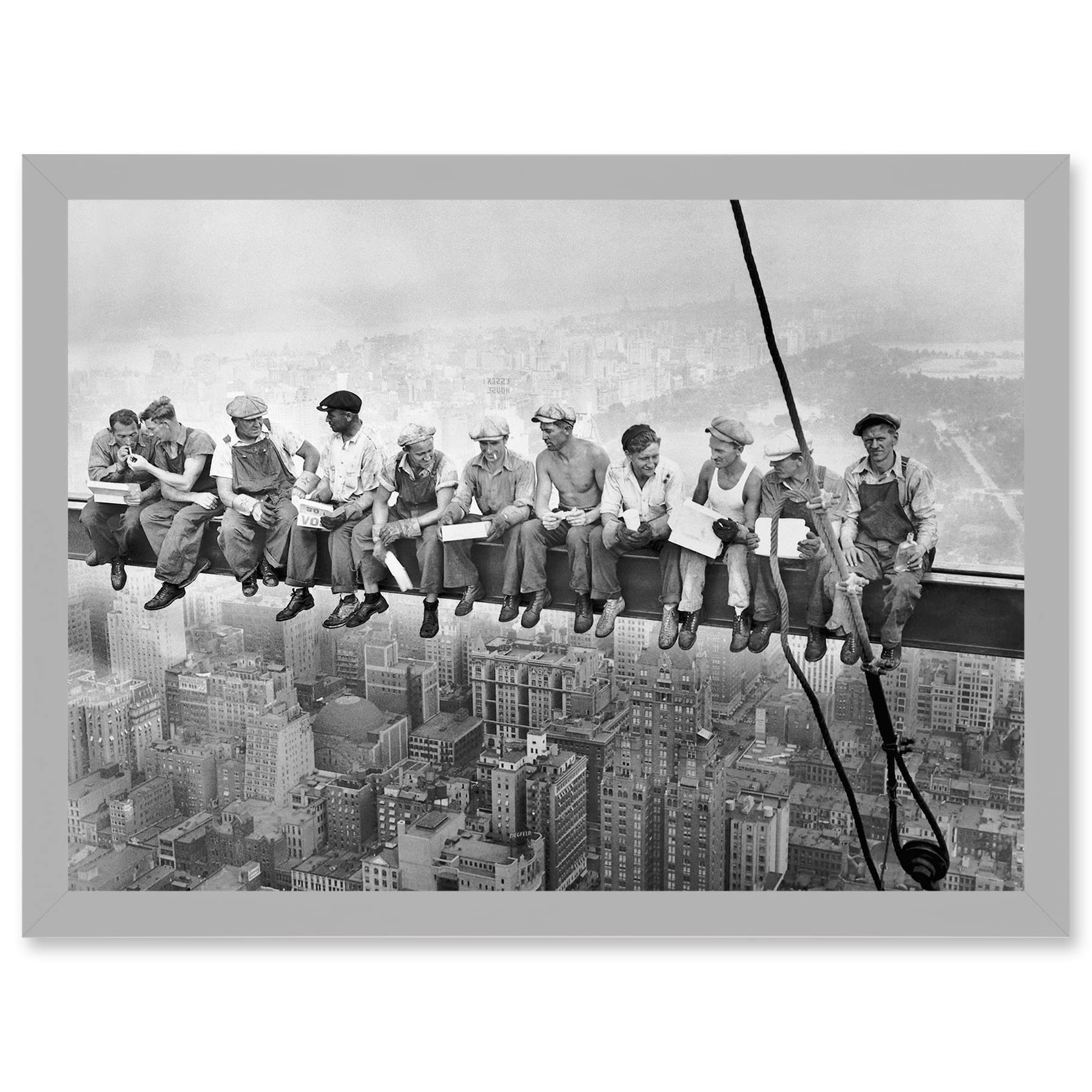 Amazon.co.jp: Lunch Atop A Skyscraper New York City 1932 Iconic