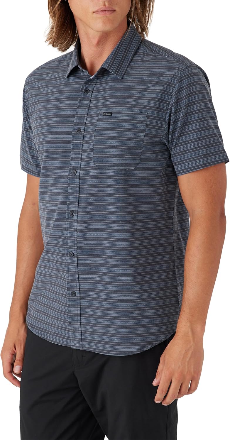 TRVLR UPF TRAVERSE STRIPE STANDARD FIT SHIRT