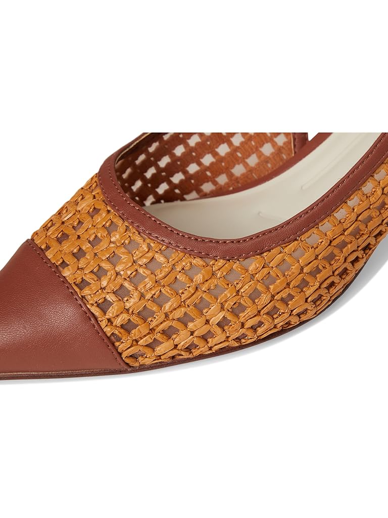 Tan Franco Sarto Racer9 Slingback Shoes