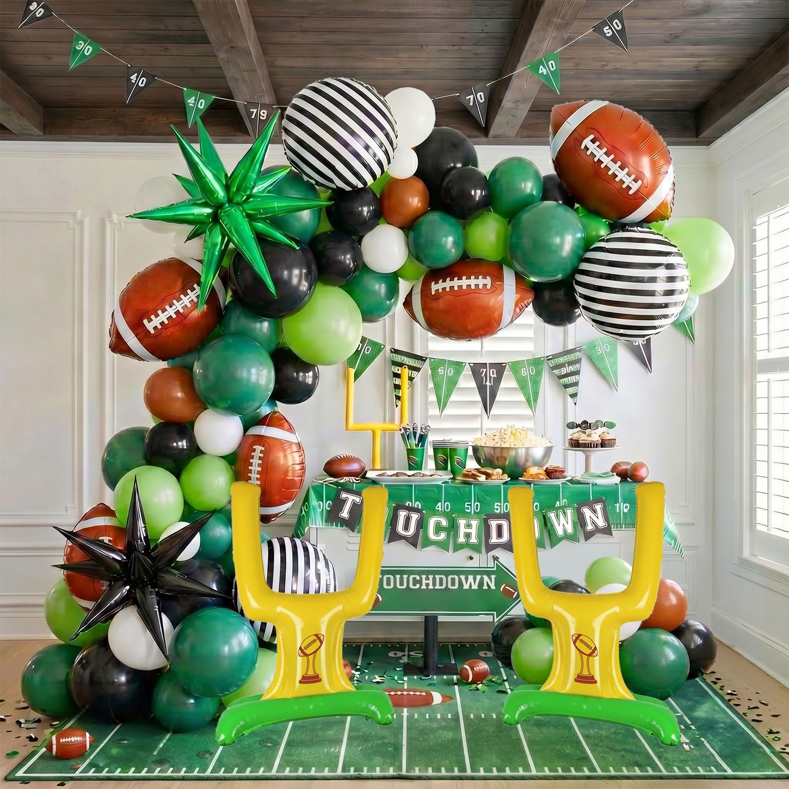 Football Balloon Arch Kit 122Pcs