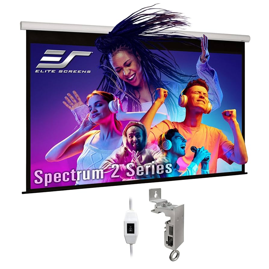 Amazon.com: Elite Screens Spectrum2, 110-inch 16:9, 12-inch