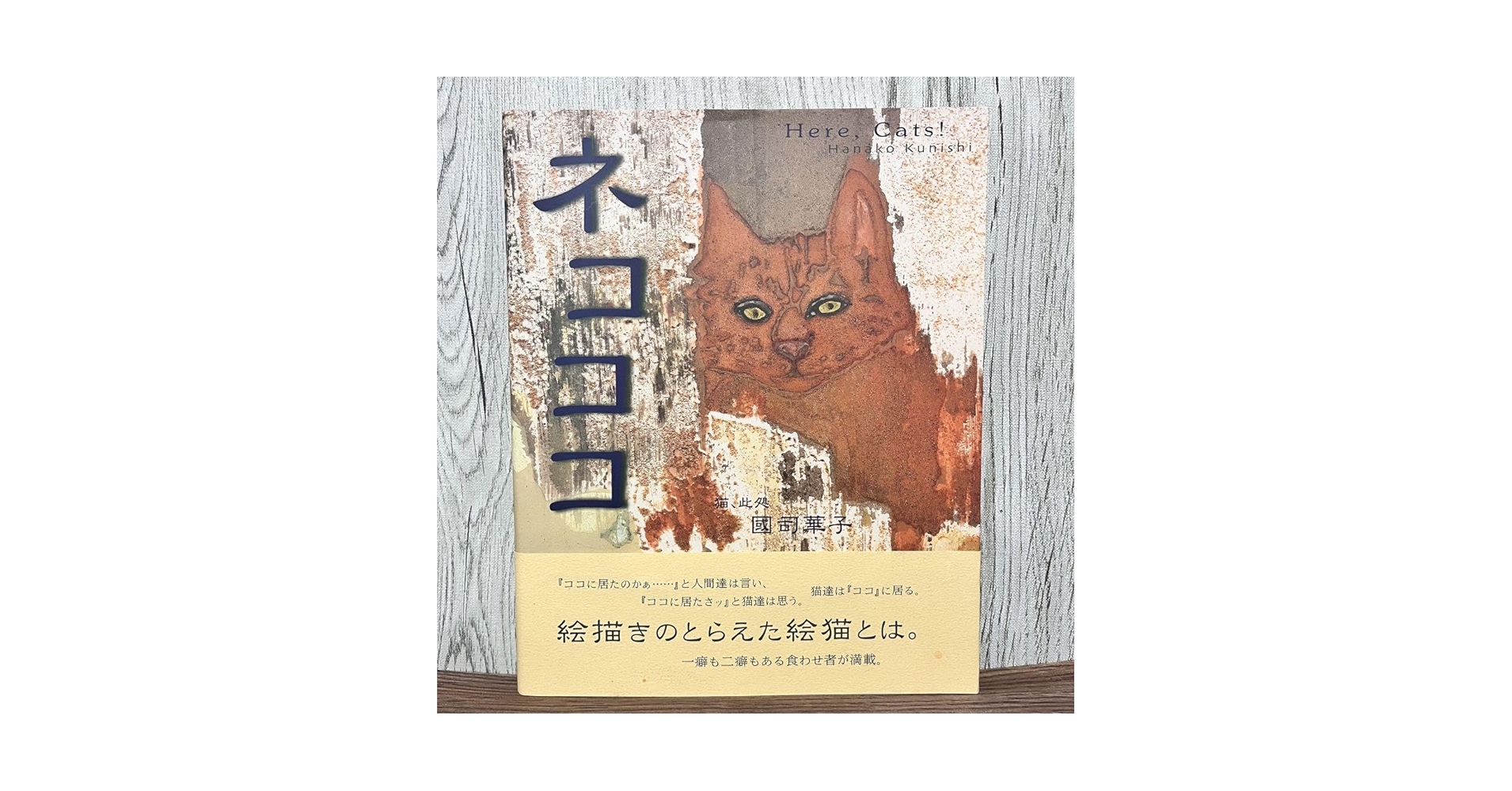 國司華子、「咲くや猫～虹の巻～」、希少な画集より、 新品高級額装付 Amazon.co.jp: 「ネコココ : 猫此処」 画集 國司 華子 作品集