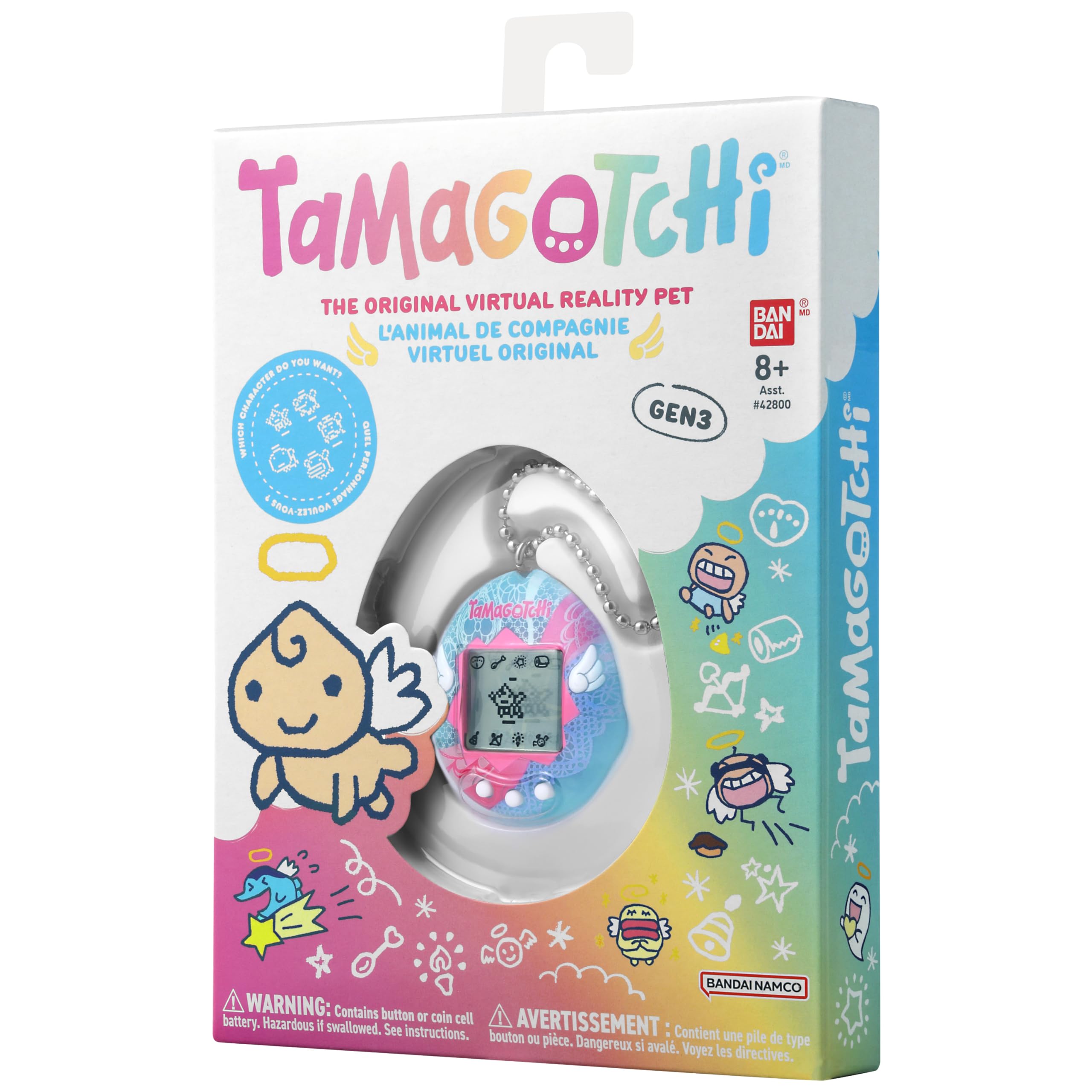 Amazon.com: Tamagotchi Original - Angel Lace : Toys & Games