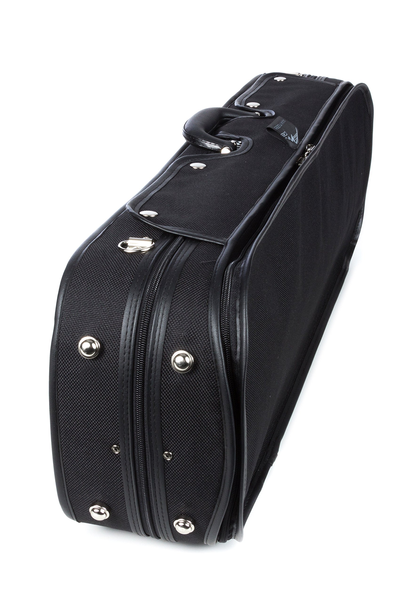 M-Case Custodia per Violino in Legno 4/4 Vino Rosso