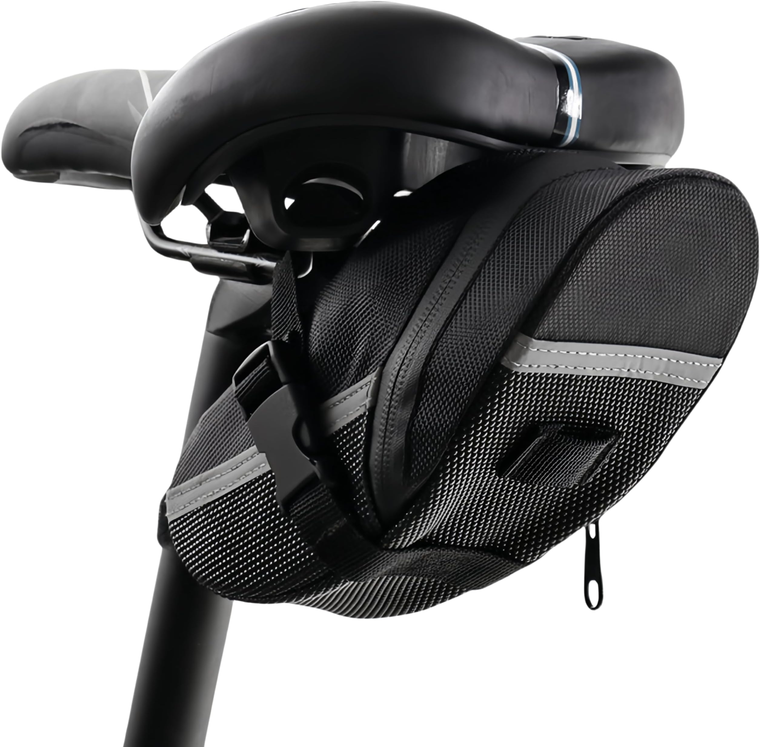Ubozaw Bicycle StrapOn Saddle Bag With Reflective for a