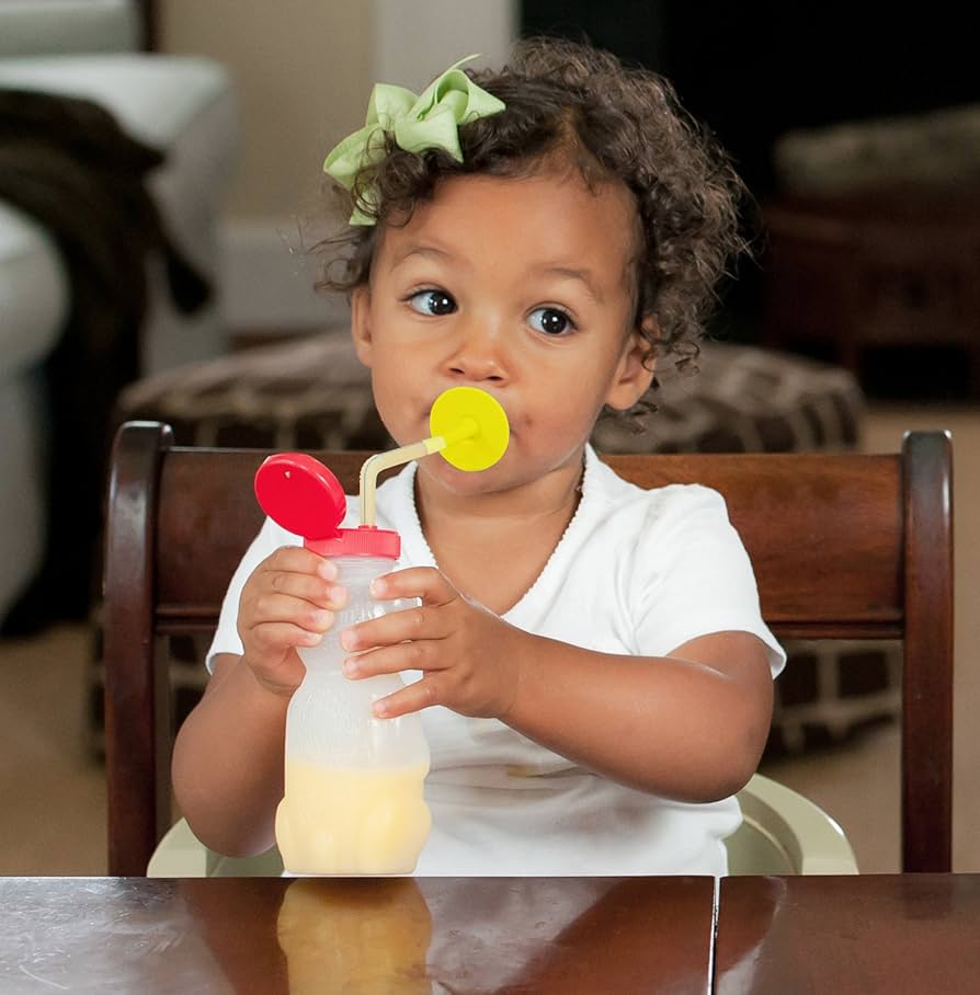 Oral-Motor Skill Development - Straw Drinking Techniques | https://bloomingearlyyears.com/