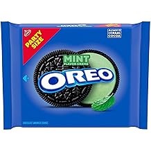 OREO 薄荷奶油巧克力三明治饼干,派对尺寸,24。95 盎司