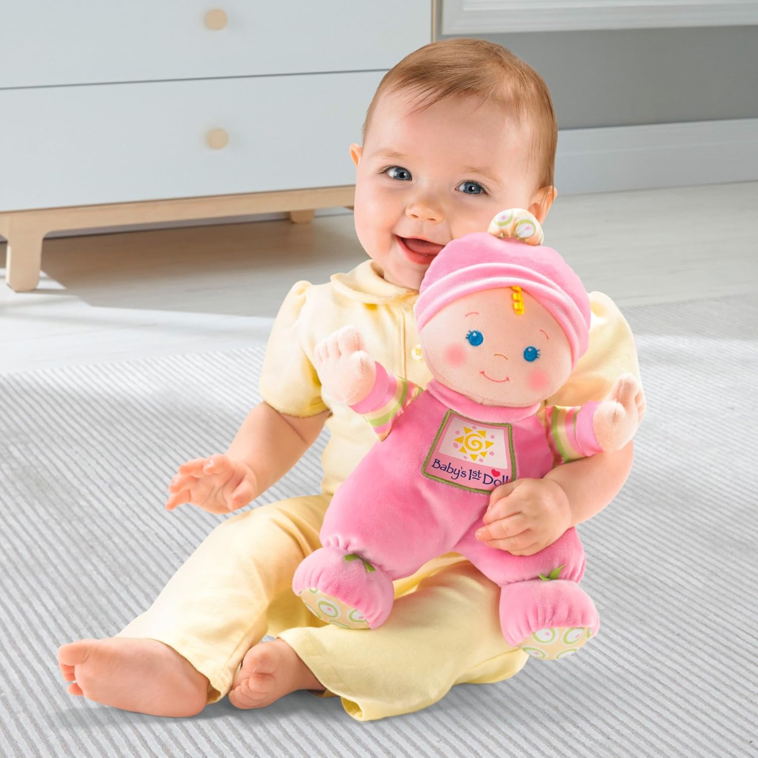 Fisher-Price Baby's First Doll Brilliant Basics Algeria Ubuy