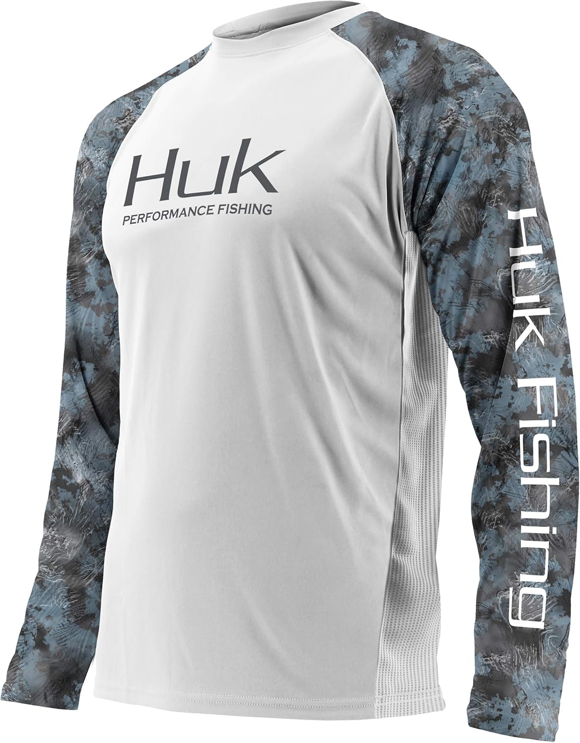 HUK Men's Double Header Vented Long Sleeve Shirt Premium Fishing