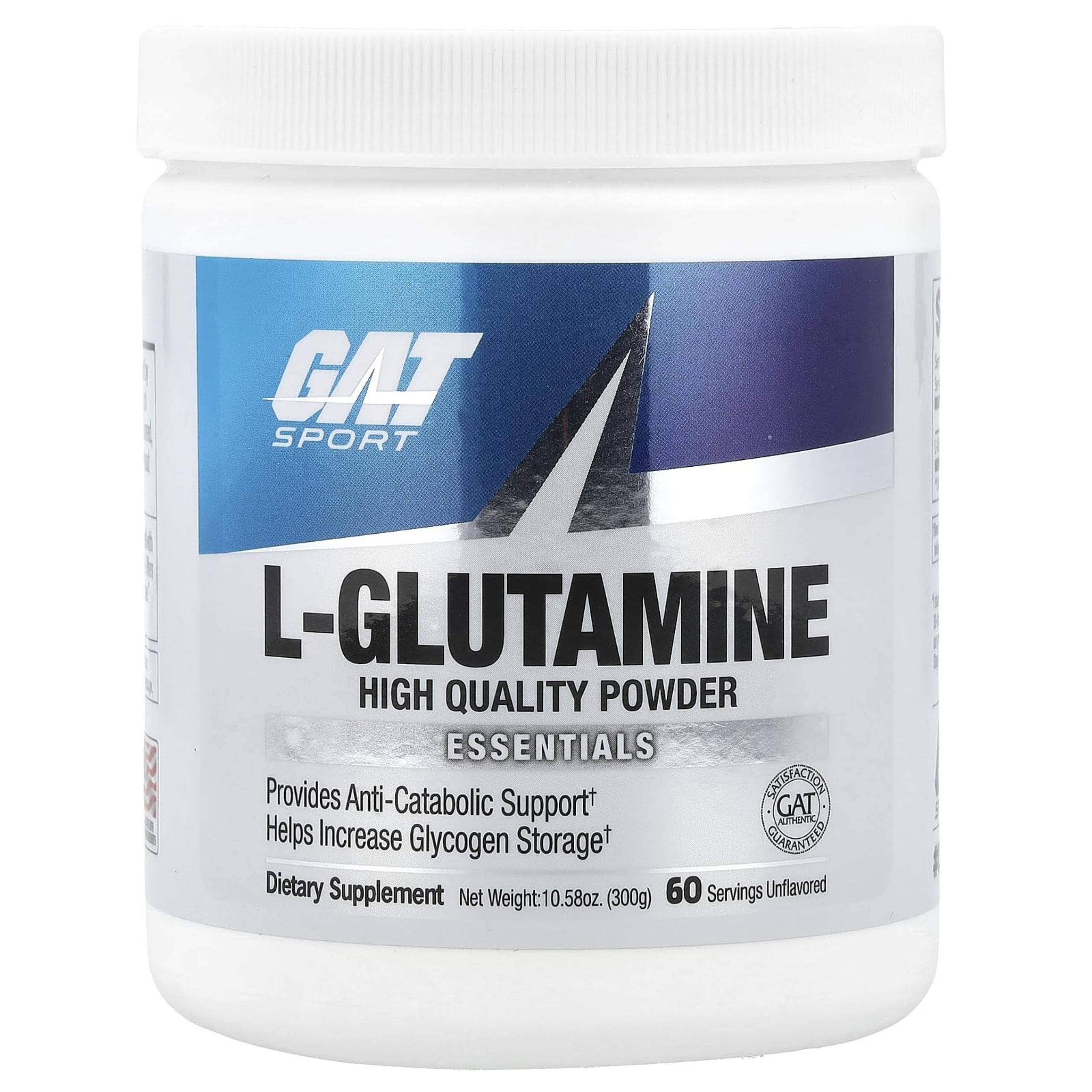 GAT Sport L-Glutamine Unflavored (10 58oz, 300g)