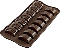 Vista 13 de Silikomart Platinum Tea Time - Molde de silicona para chocolate, marrón