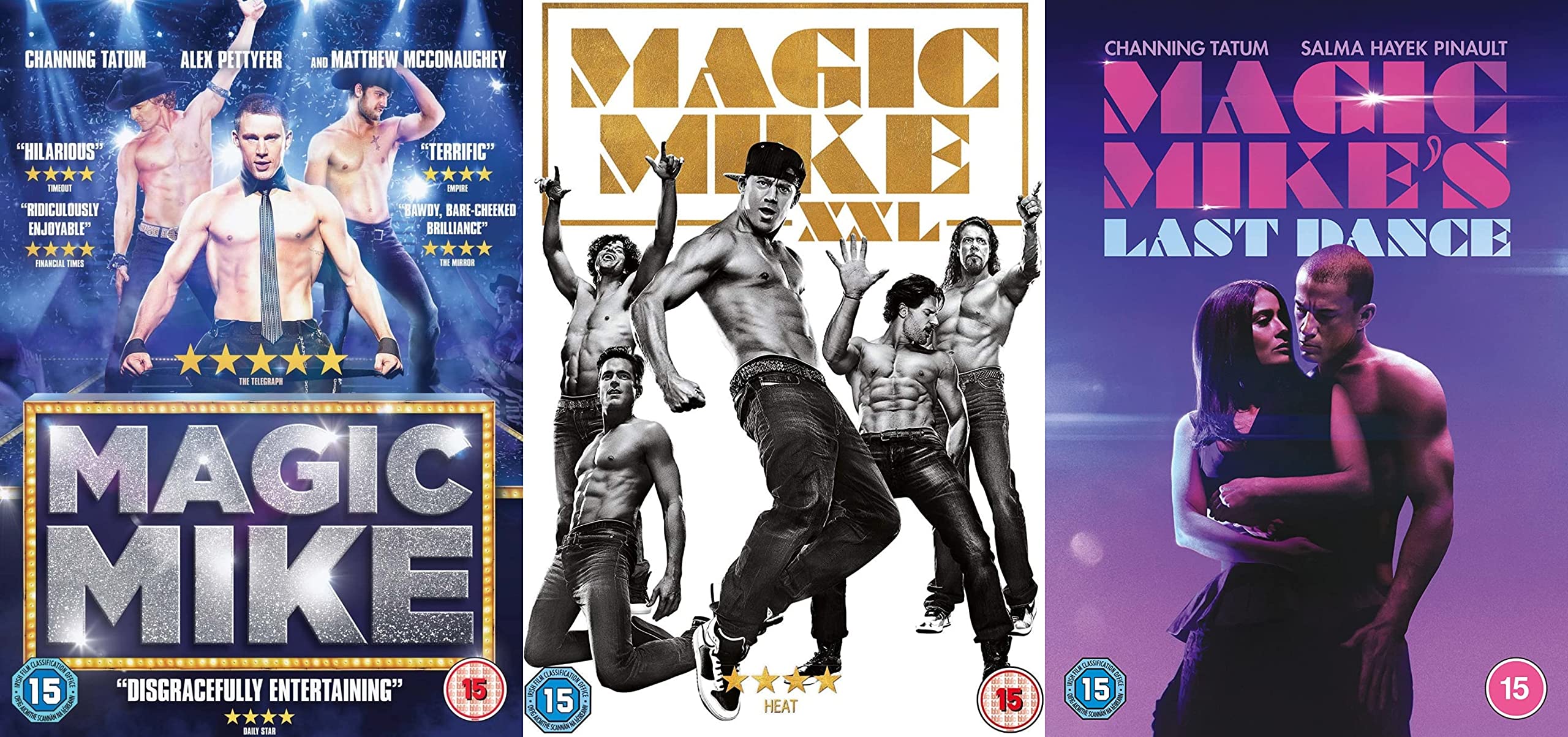 Magic Mike XXL y toda la saga en DVD para revivir cada baile y emoción de la trilogía
