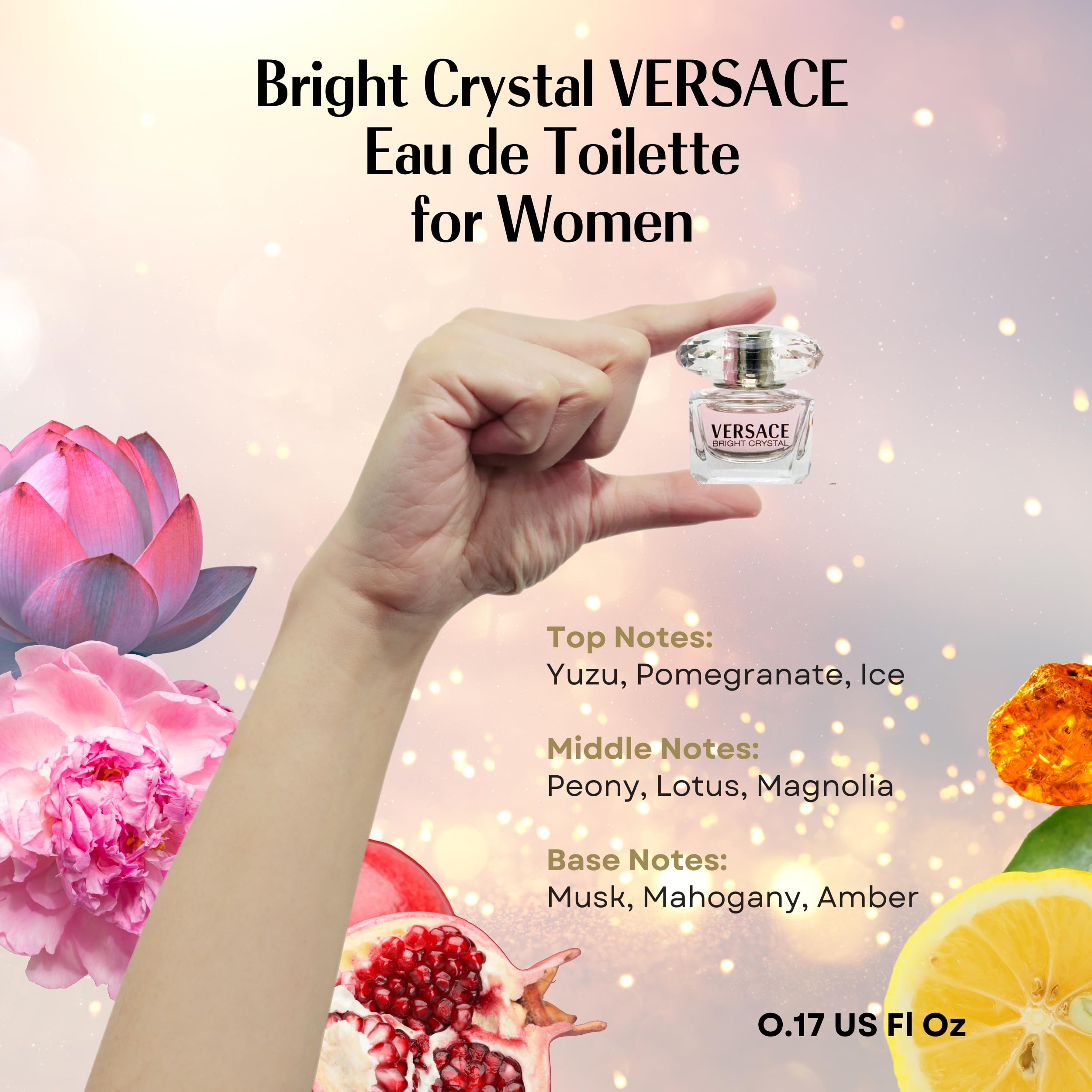 Amazon.com: Versace Mini Bright Crystal y Bright Crystal Absolu