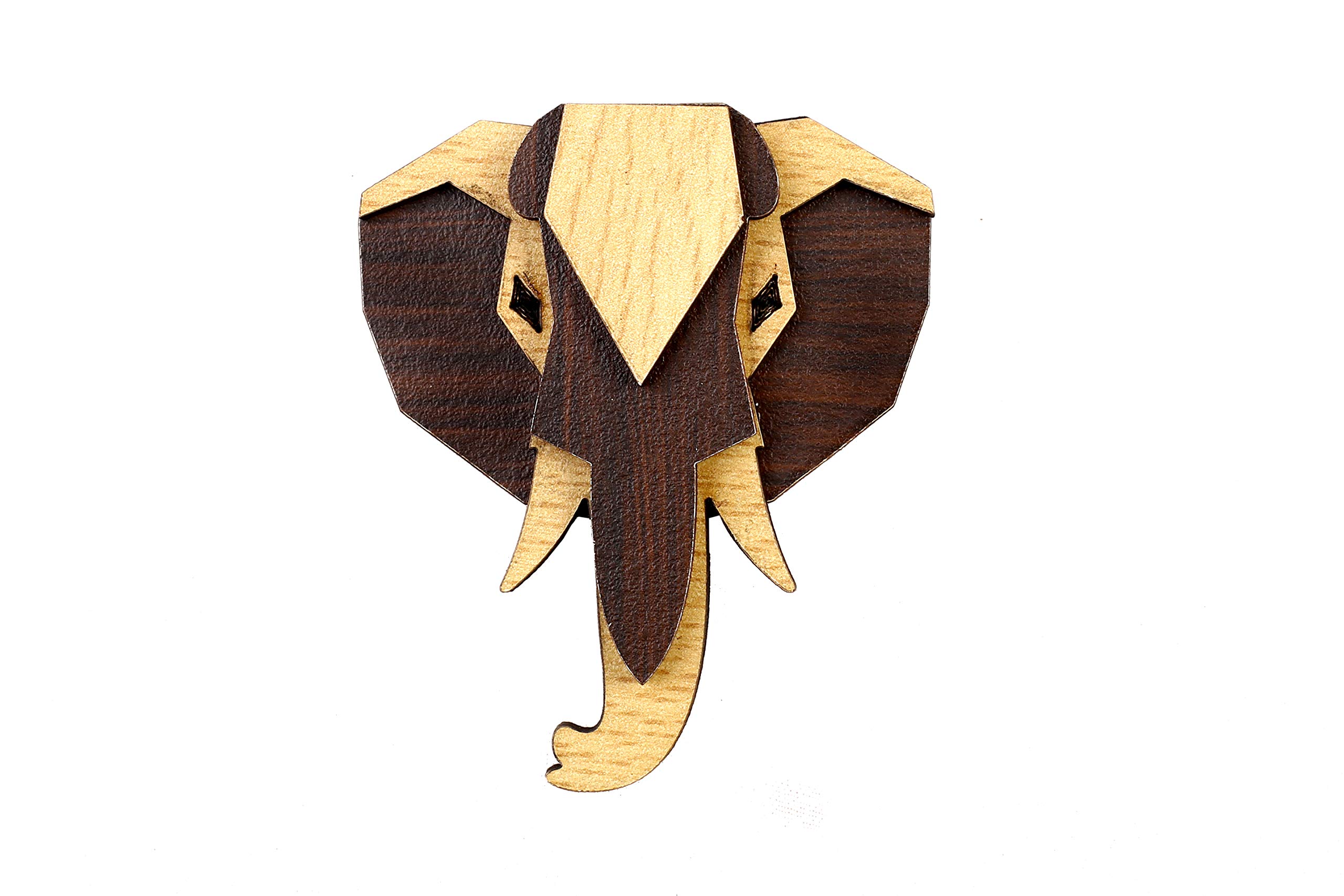 Happy deals Brown Wooden Elephant Brooch for Men/Women (B08JTJBS8Z) Amazon Price History, Amazon Price Tracker