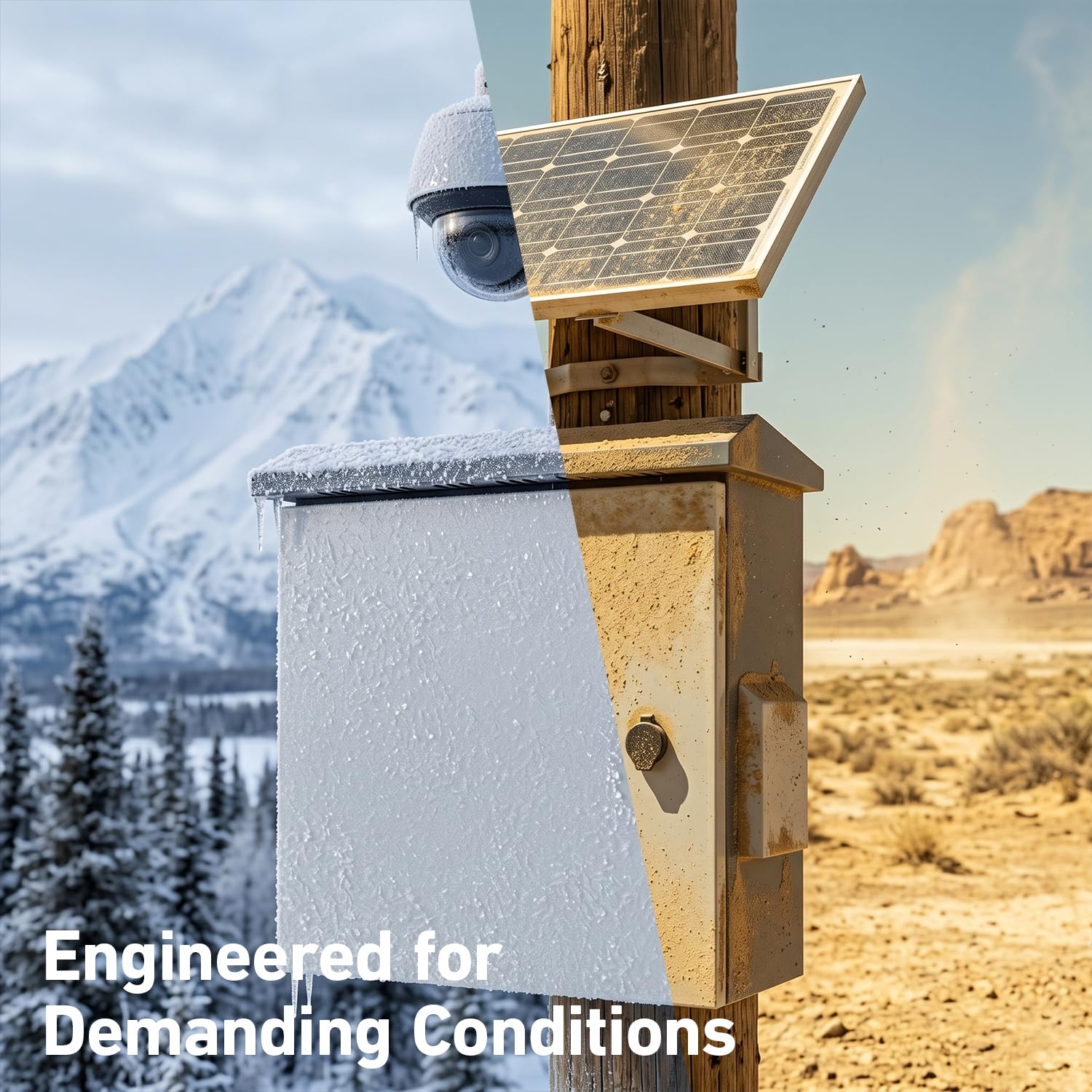 Outdoor Electrical Box with Thermostat Fan, IP65 Steel Enclosure — Amazon image 8