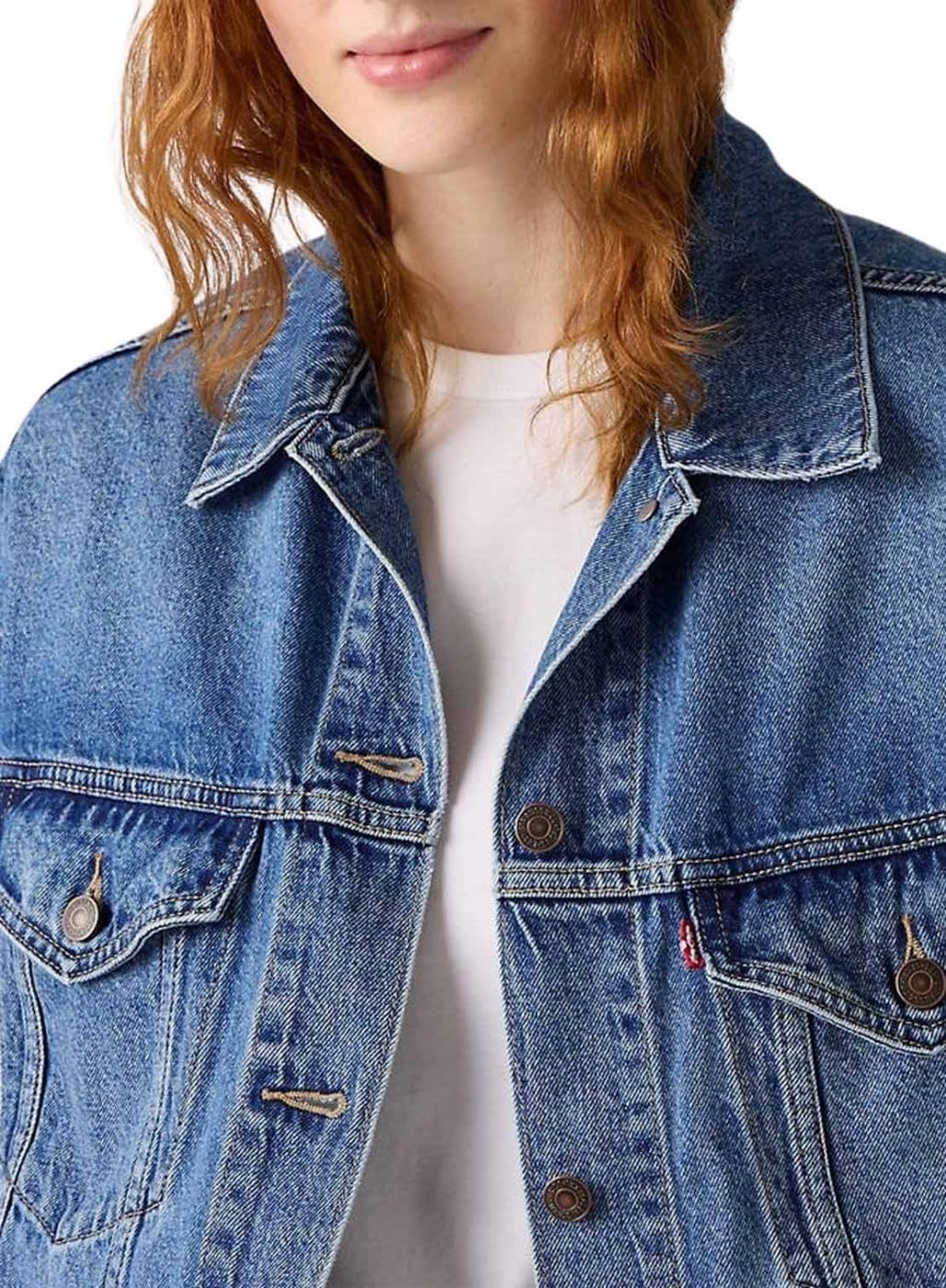 Levi's Xl Womens Trucker Chaqueta vaquera Mujer (Pack de 1)