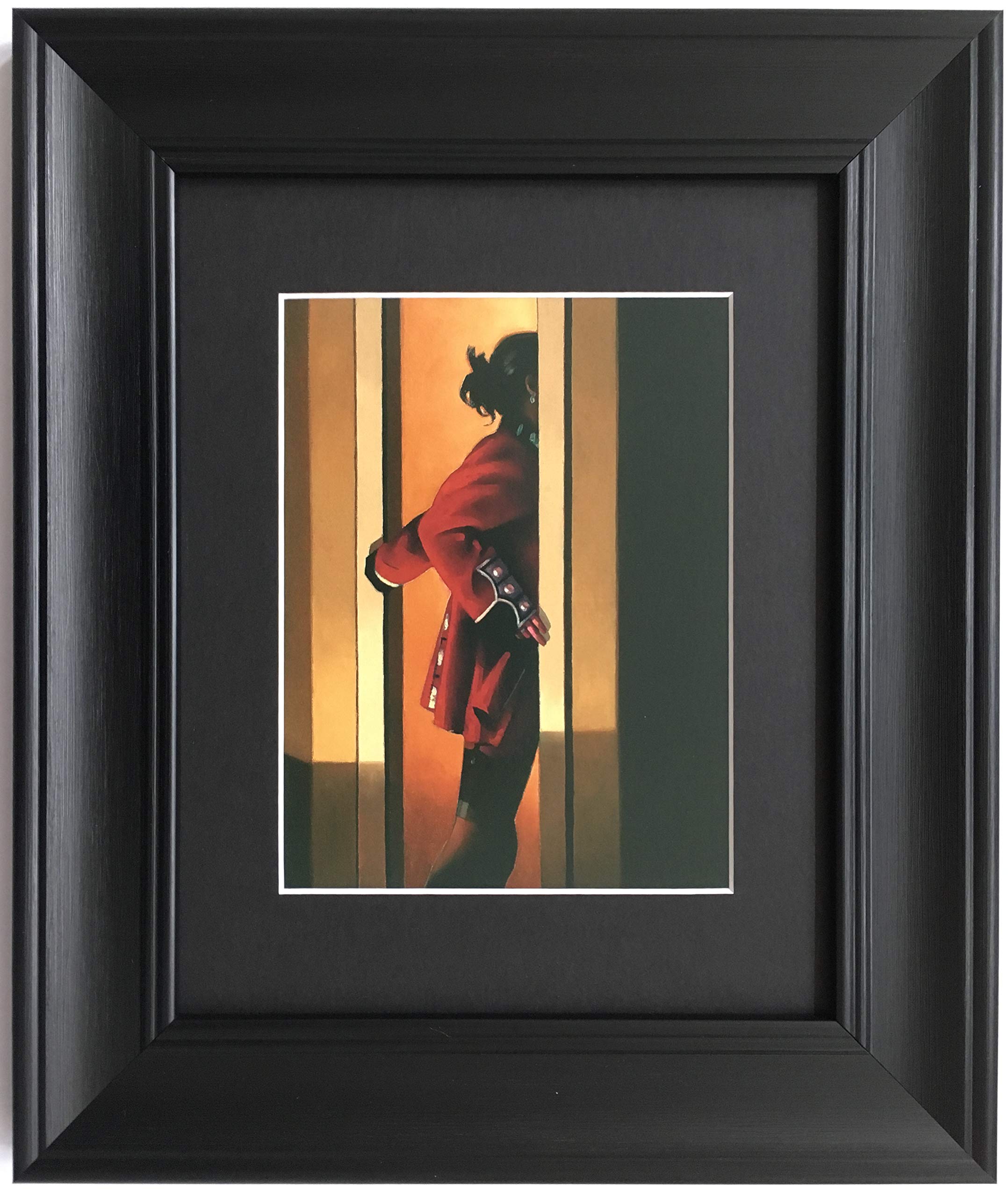Keats Gallery Black On Parade By Jack Vettriano Framed Erotic Art Print Picture (33Cm X 28Cm) Edition