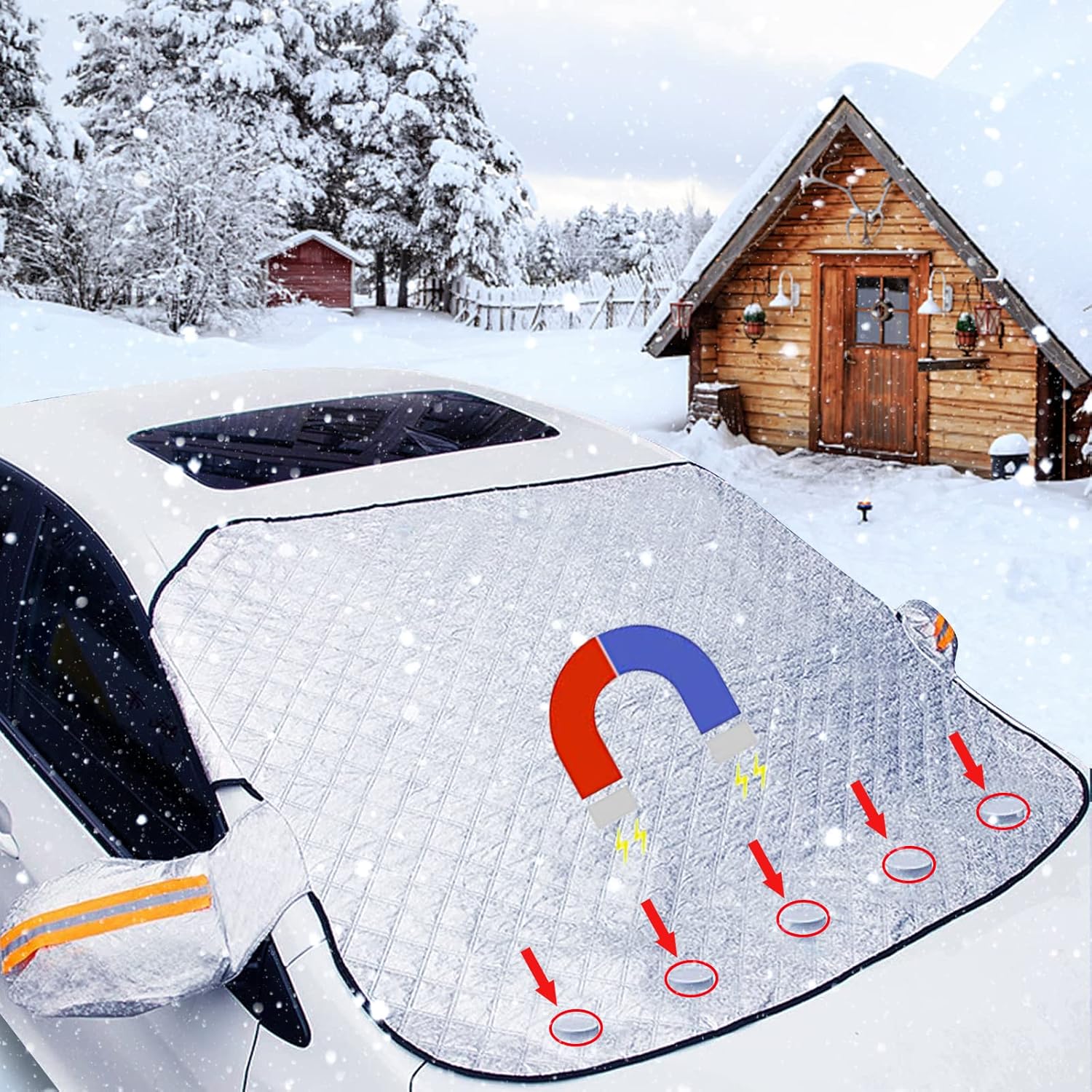 Windscreen Cover, Sun Protection Car Windscreen, Windscreen Cover for