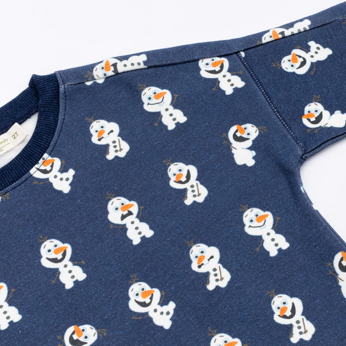 monica + andy Sporty Sweatshirt, 100% Organic Clothes for Girls & Boys,Sizes For Kids, Toddler & Infant - Image 5