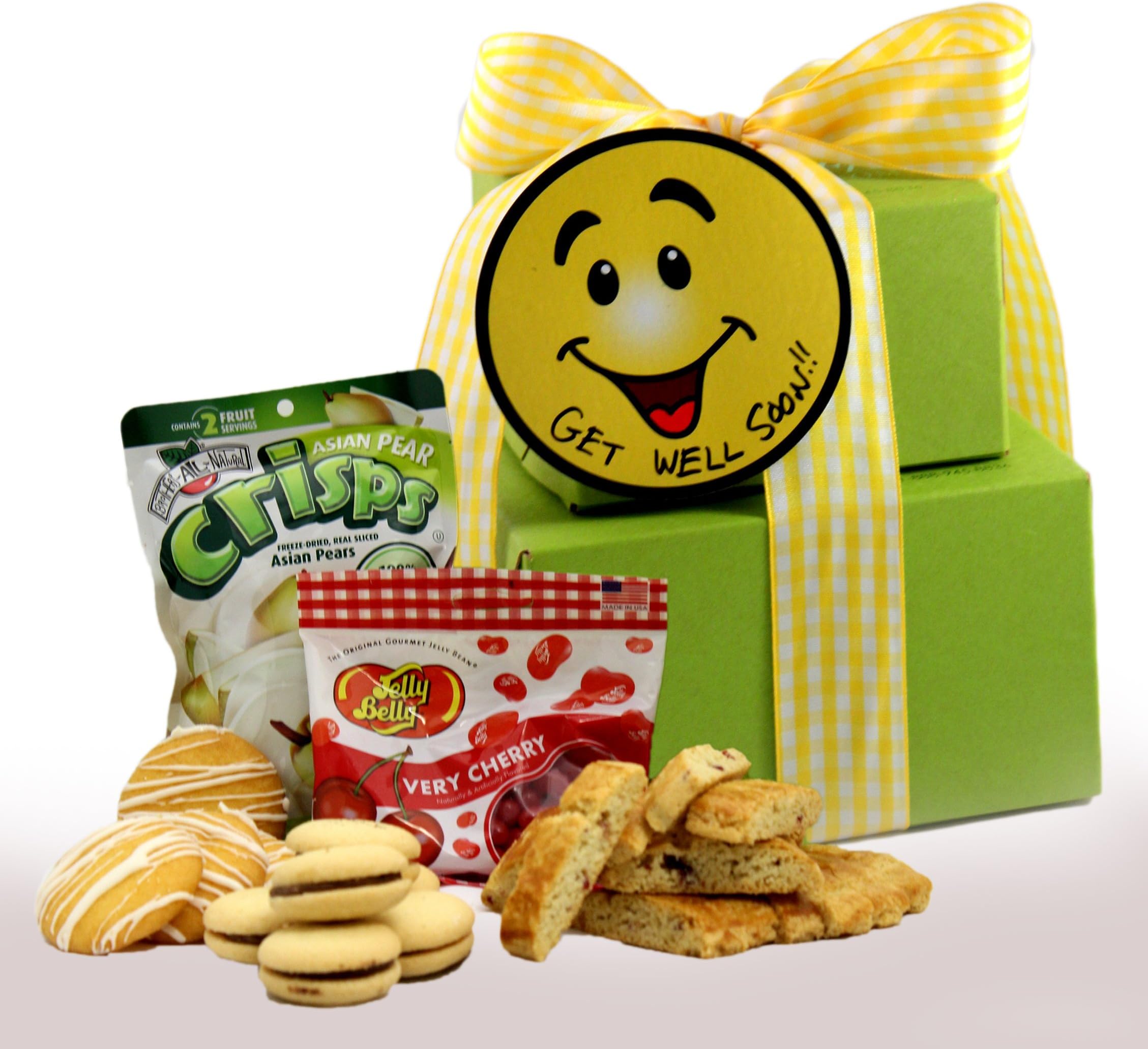 SMALL - Gluten Free Palace Smiles and Cheer! Get Well Gluten Free Gift Tower