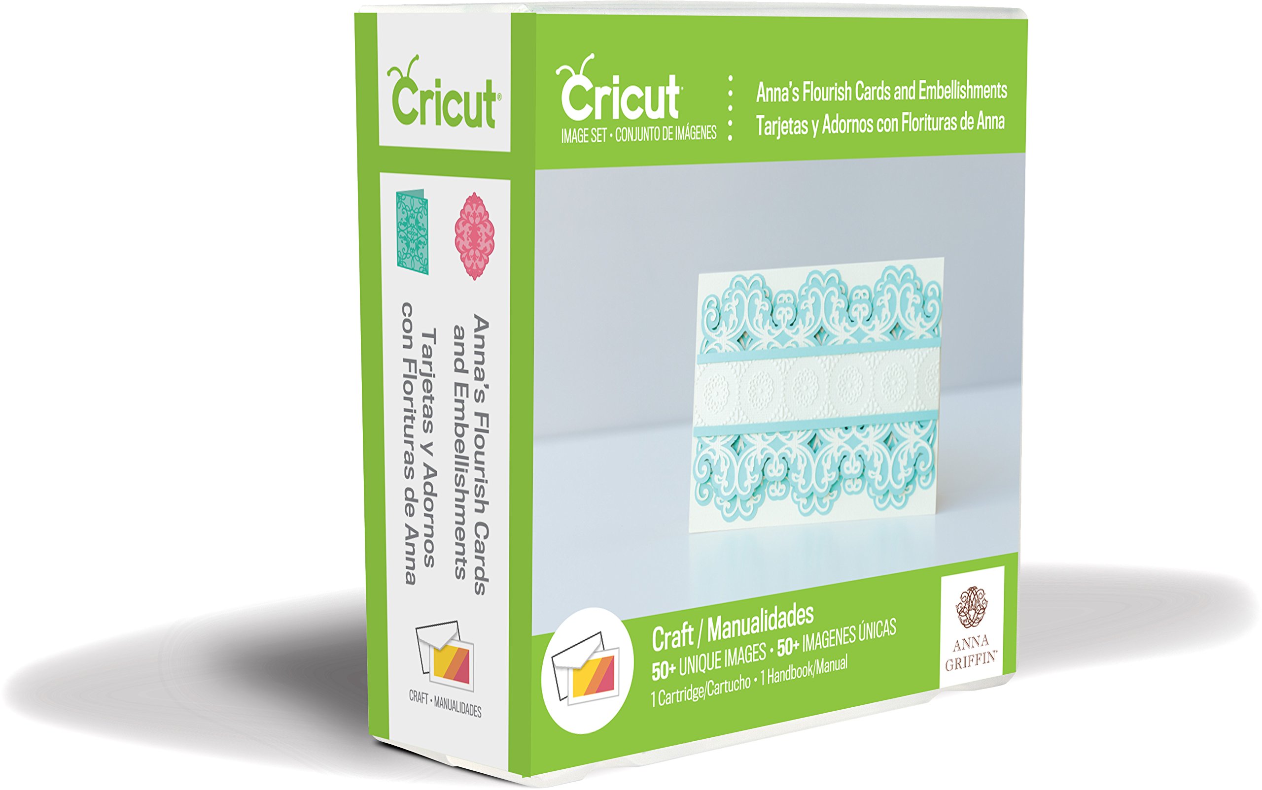 Amazon.com: Cricut Anna's Flourish Cards and Embellishments Cartridge