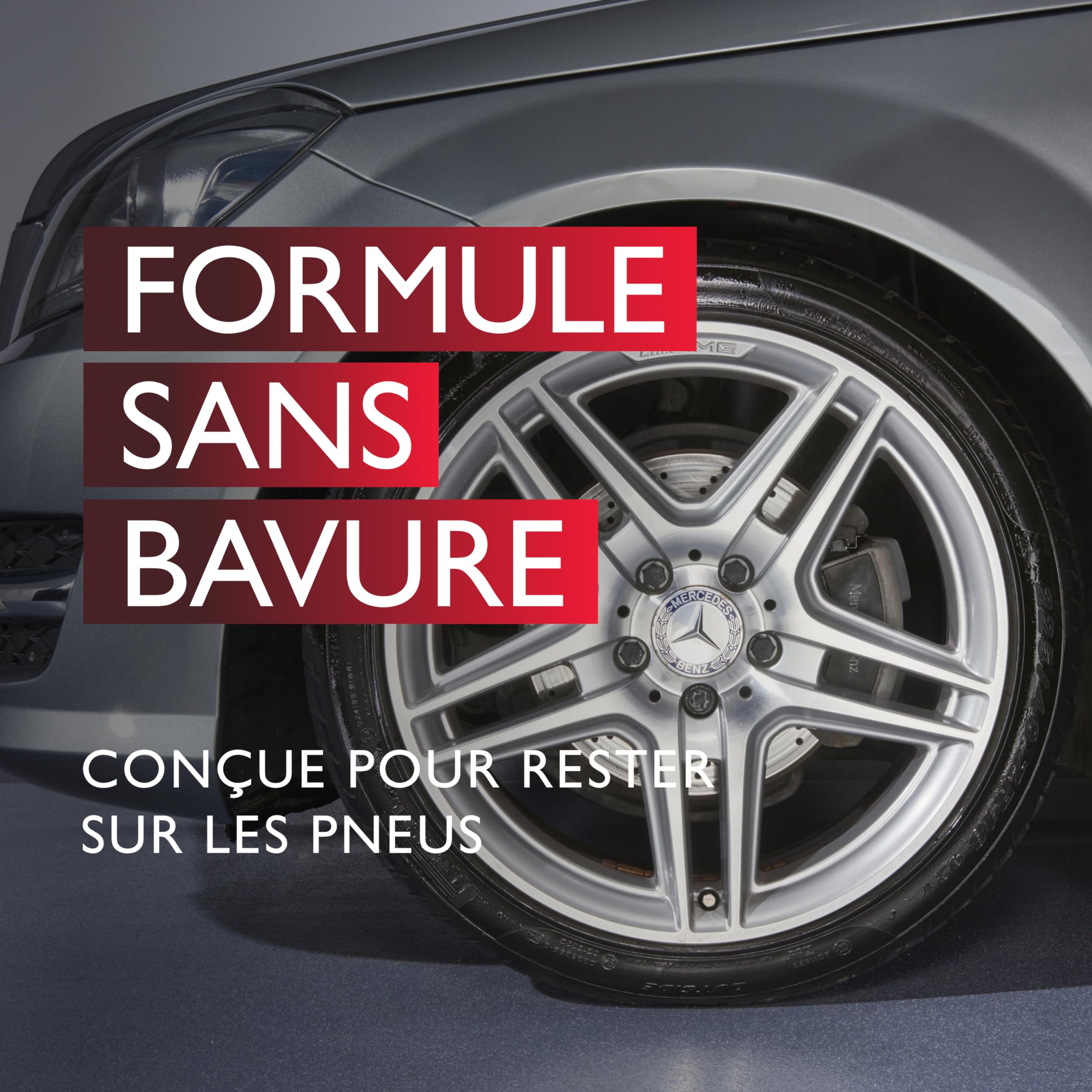 Autoglym High Performance Tyre Gel (Gel Rénovateur pour Pneus) - Gel sans Rinçage pour Une Finition Brillante ou Satinée Naturelle - 500ml