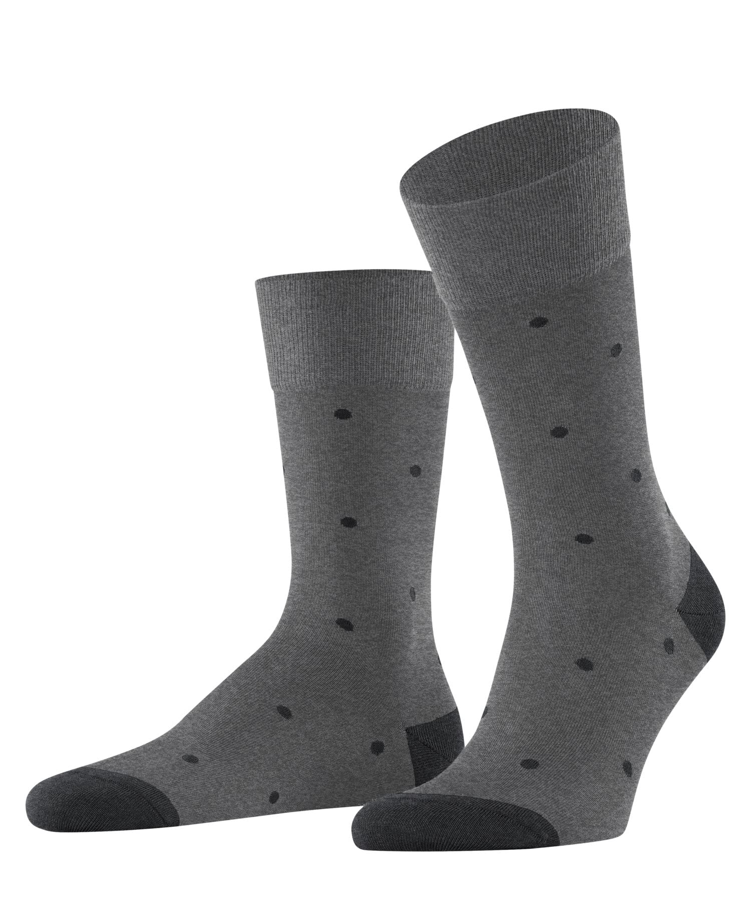 FALKE Men's Dot Socks, Breathable, Crew, Casual or Dress, Polka Dots, 1 Pair
