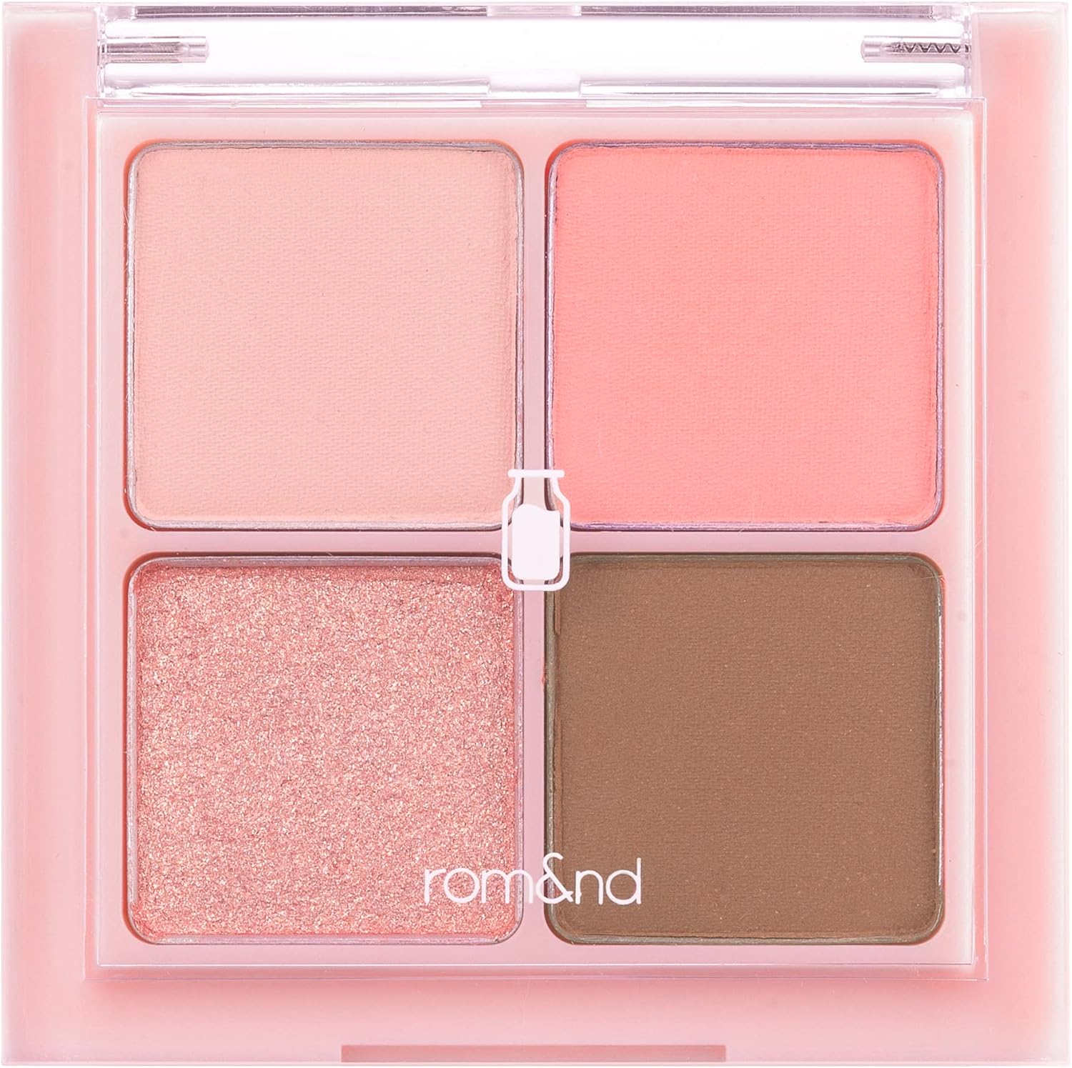 ROMAND Better Than Eyes Milk Series 2 Types Eye Shadow Palette (W02 DRY