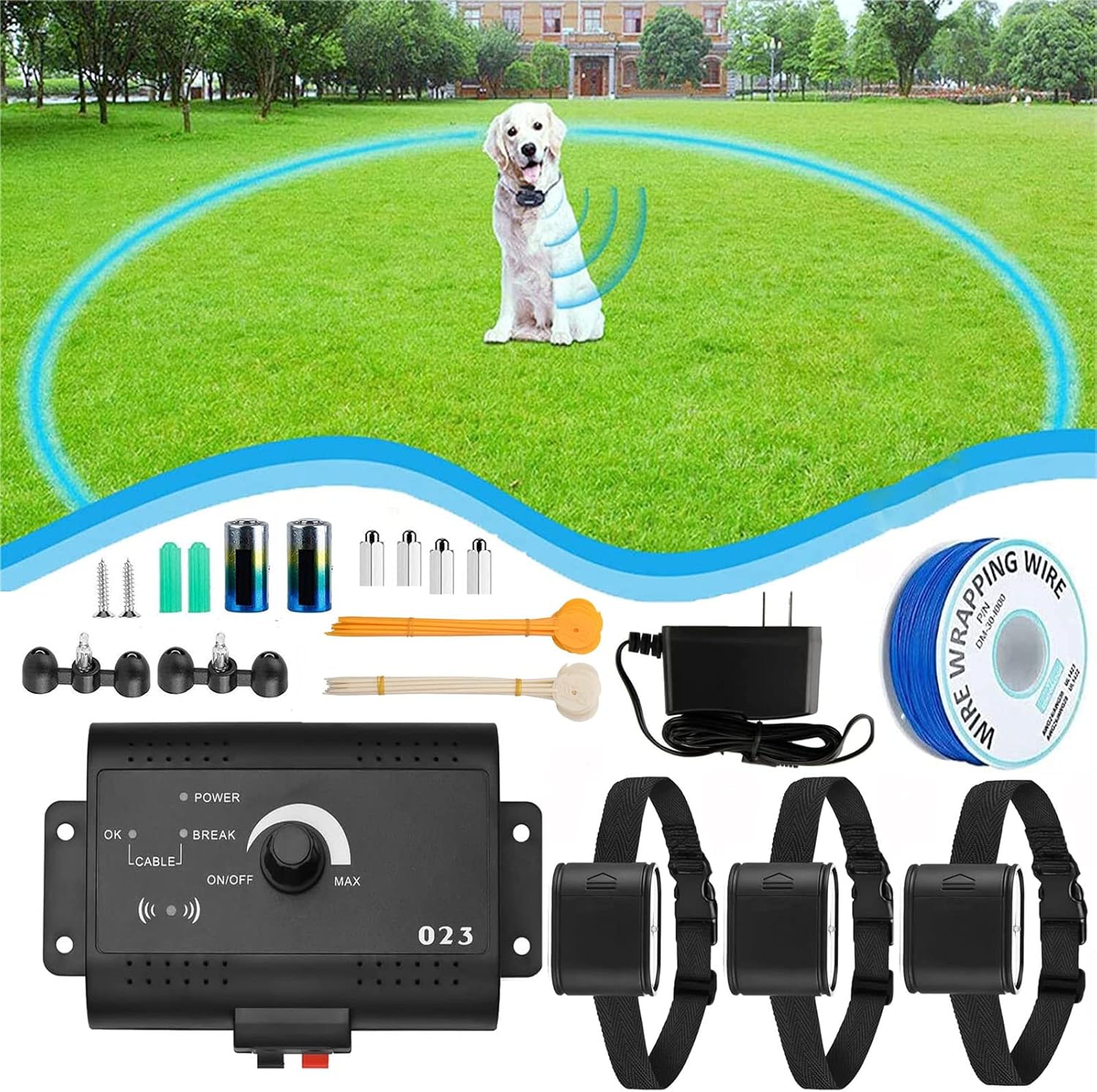 Electric Dog Fence, Underground Pet Containment System, 984