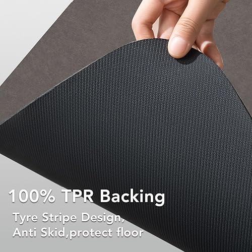 Miniatura 4 de Alfombras de baño, de rápida absorción de agua, goma antideslizante y respaldo más grueso, tapetes ecológicos para puerta de baño, bañera y ducha,