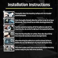 Vista 5 de Mob Armor Tab Mount Maxx Magnetic Tablet Mount - Universal Tablet Holder with Magnetic Base for 7"-13" Tablets - Includes Adhesive Mounting Disc