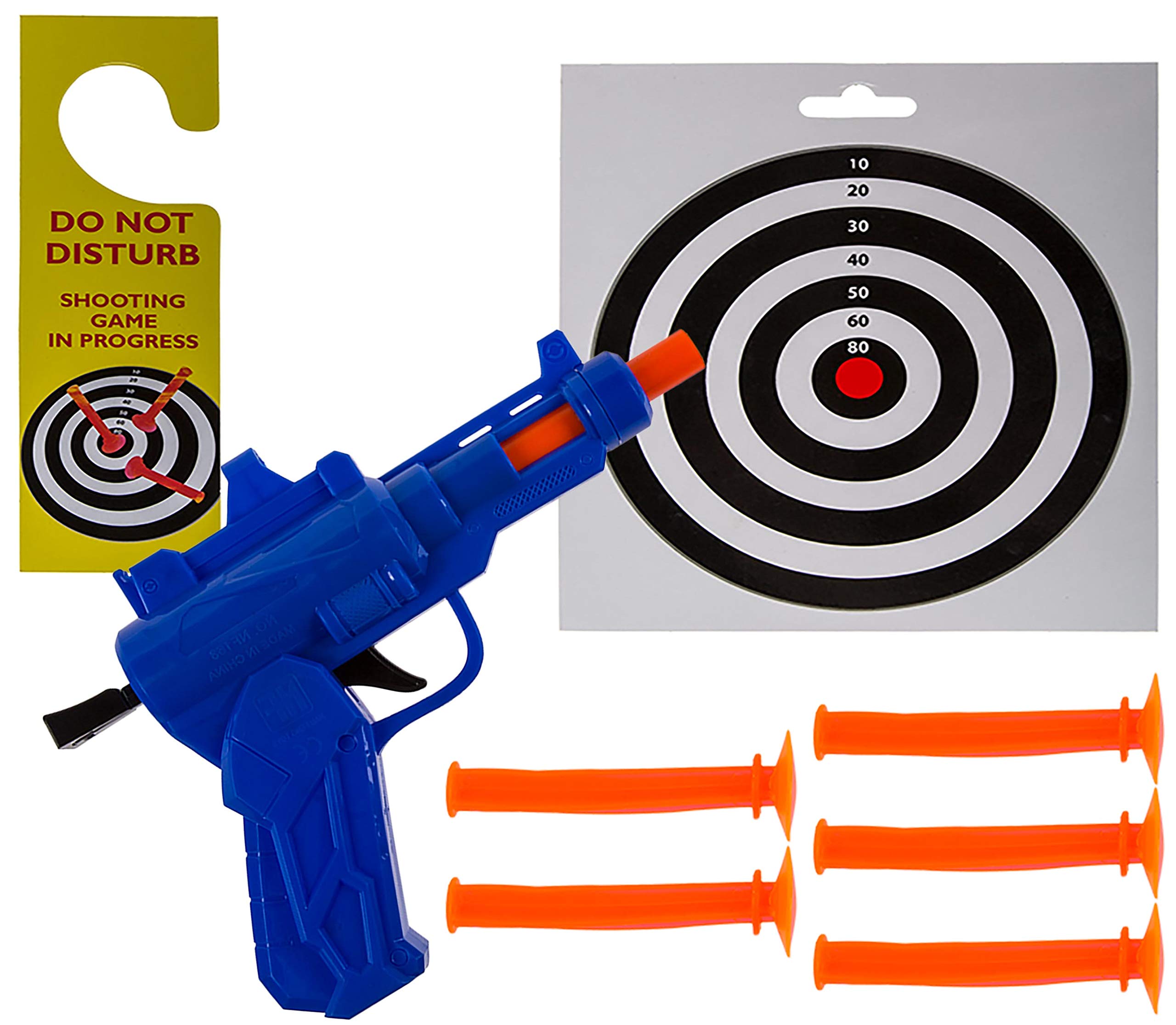 Kenzies Direct Boys Blue Toilet Shooting Game Kids Novelty Mens Christmas Xmas Birthday Top Selling Gift Present Stocking Filler