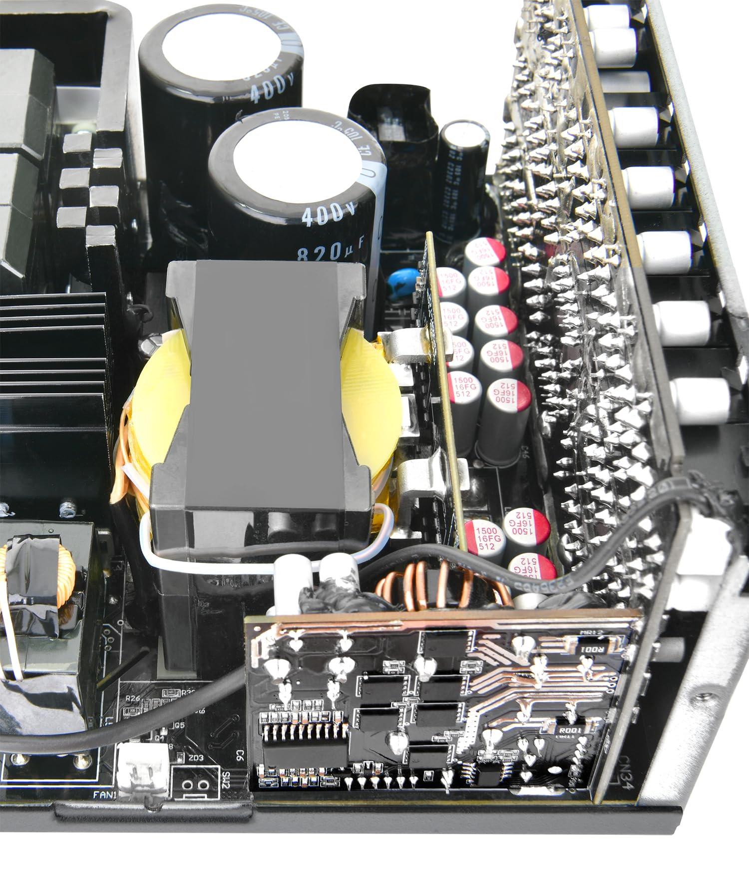 Thermaltake TOUGHPOWER TF3 1650W Fuente de Alimentación | Compatible con ATX 3.1 | PCIe Gen 5.1 (16-Pin) | 80 Plus Titanium | Totalmente Modular | 10 Años de Garantía