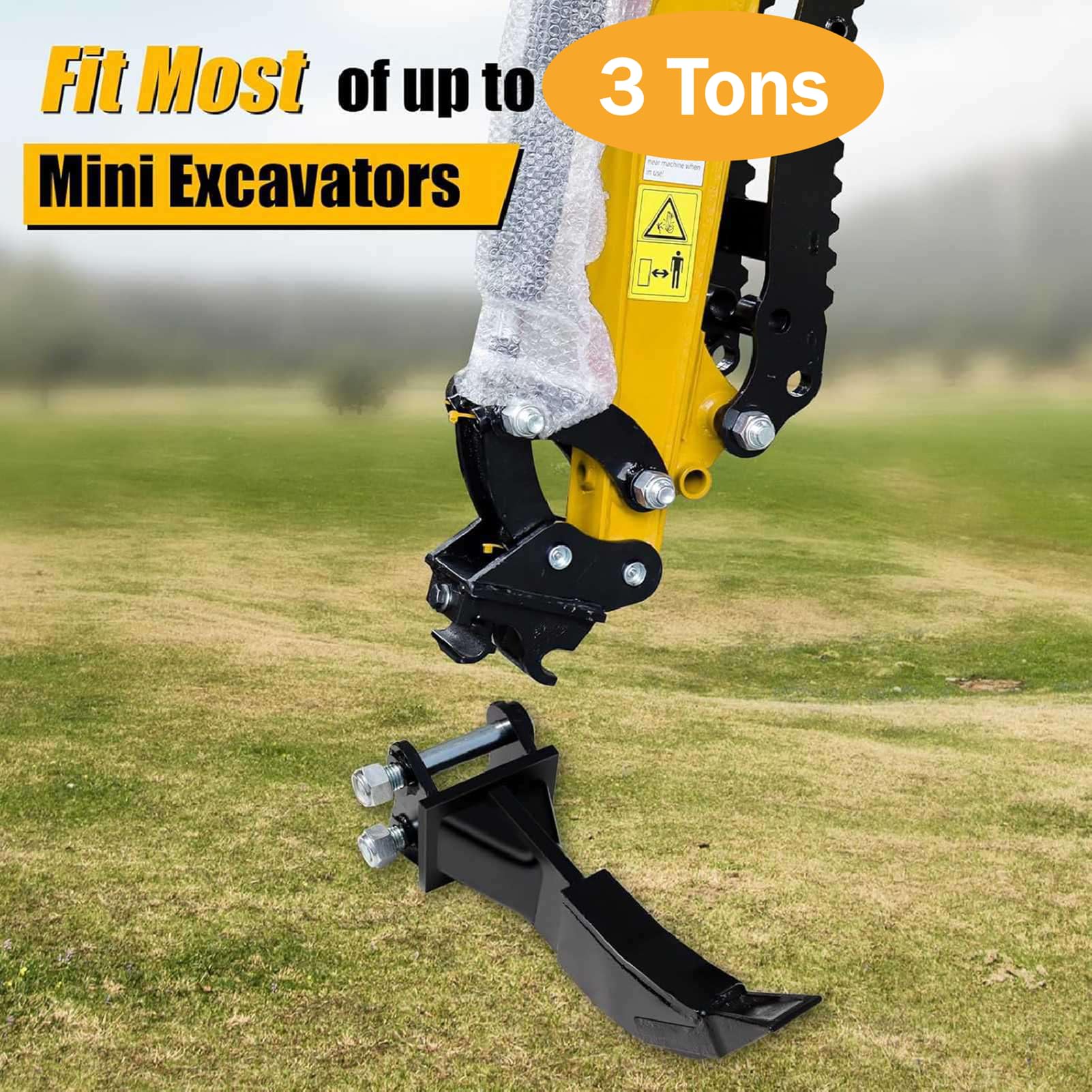 Jiawu Quick Hitch for Mini Excavator Mechanical Quick Coupler, Mini Excavator Attachments - Image 3
