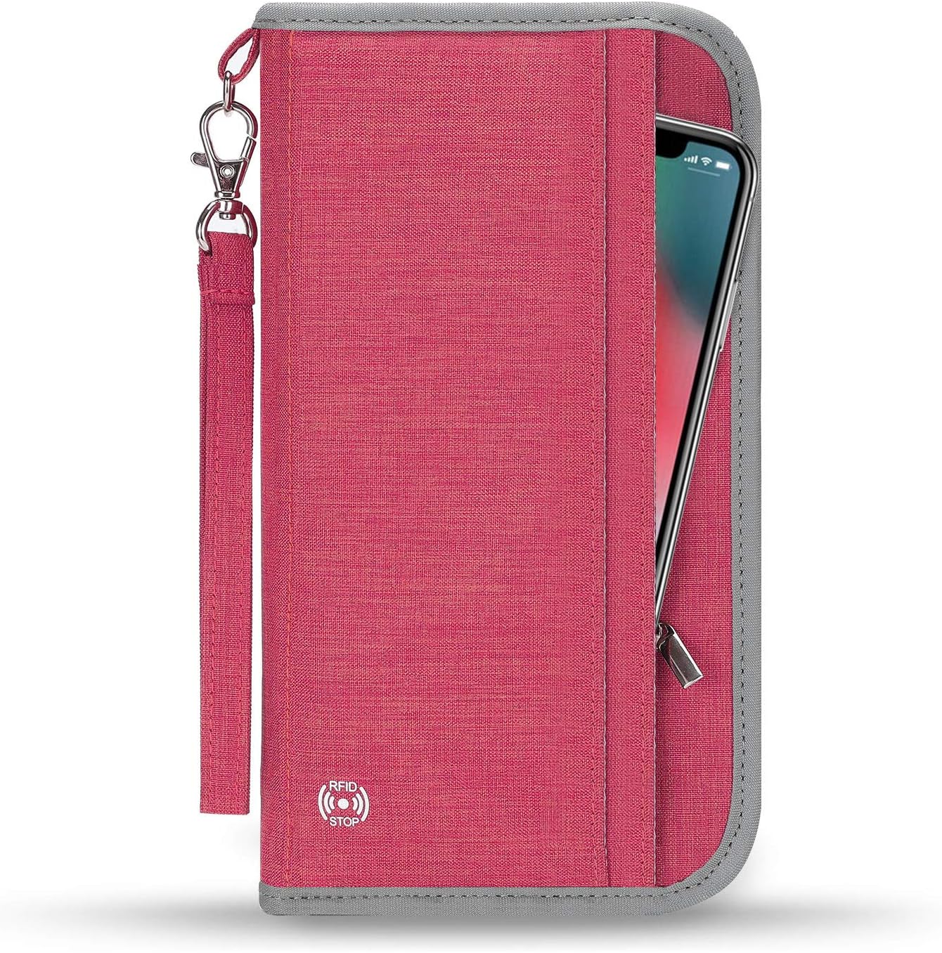 Vemingo Family Passport Holder RFIDBlocking Travel Wallet