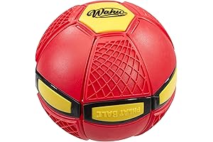 WAHU Phlat Ball Junior Red - Flying UFO Flat Throw Disc Ball